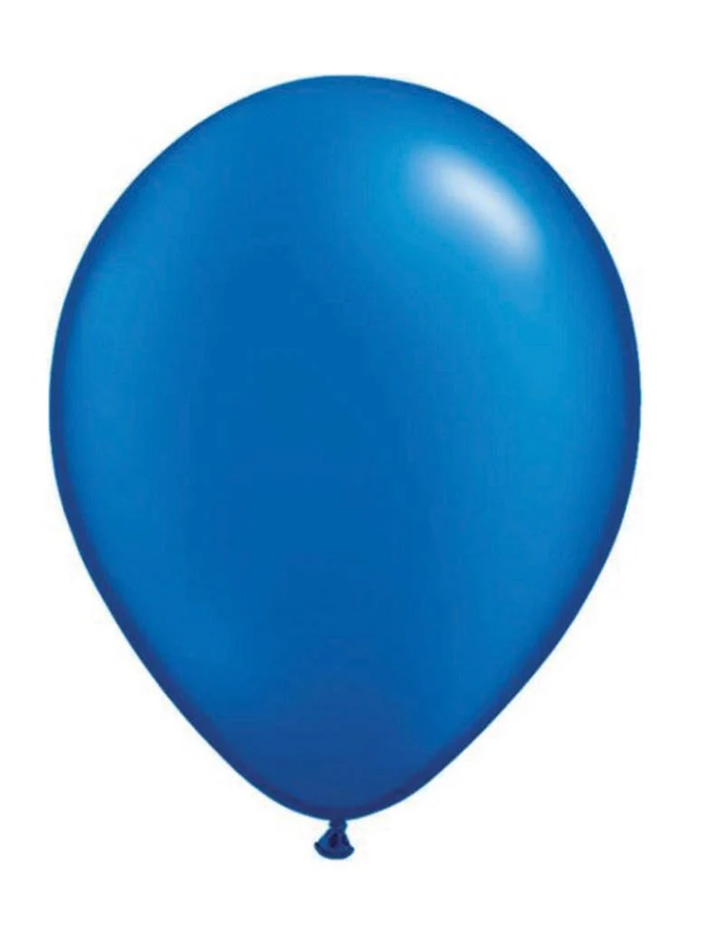 Navy blauwe latex ballonnen 100st.