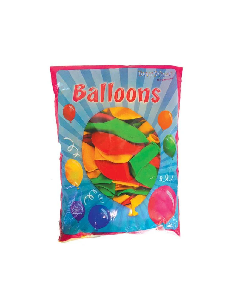 Ballonnen rood geel en groen - Image 2