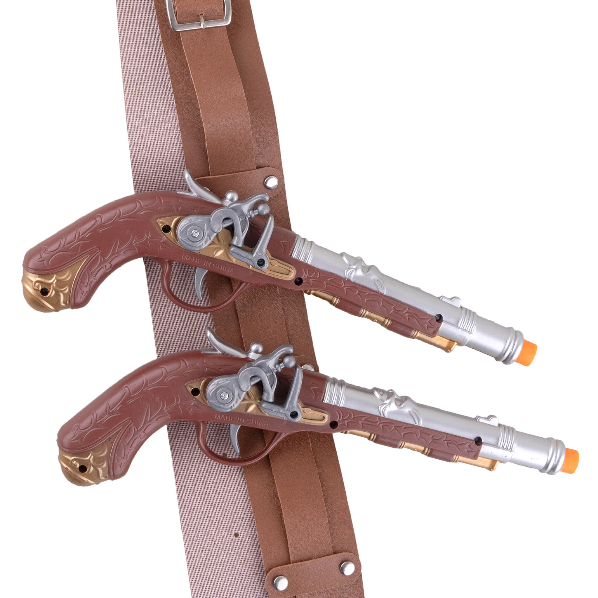 2 Piraten pistolen met riem - Image 2