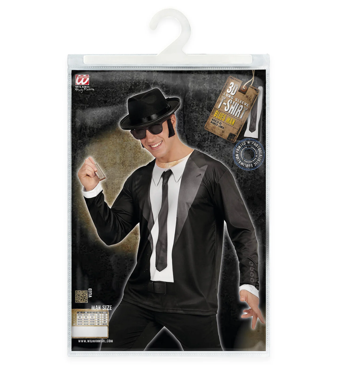 3D Blues Brother shirt man - Image 5