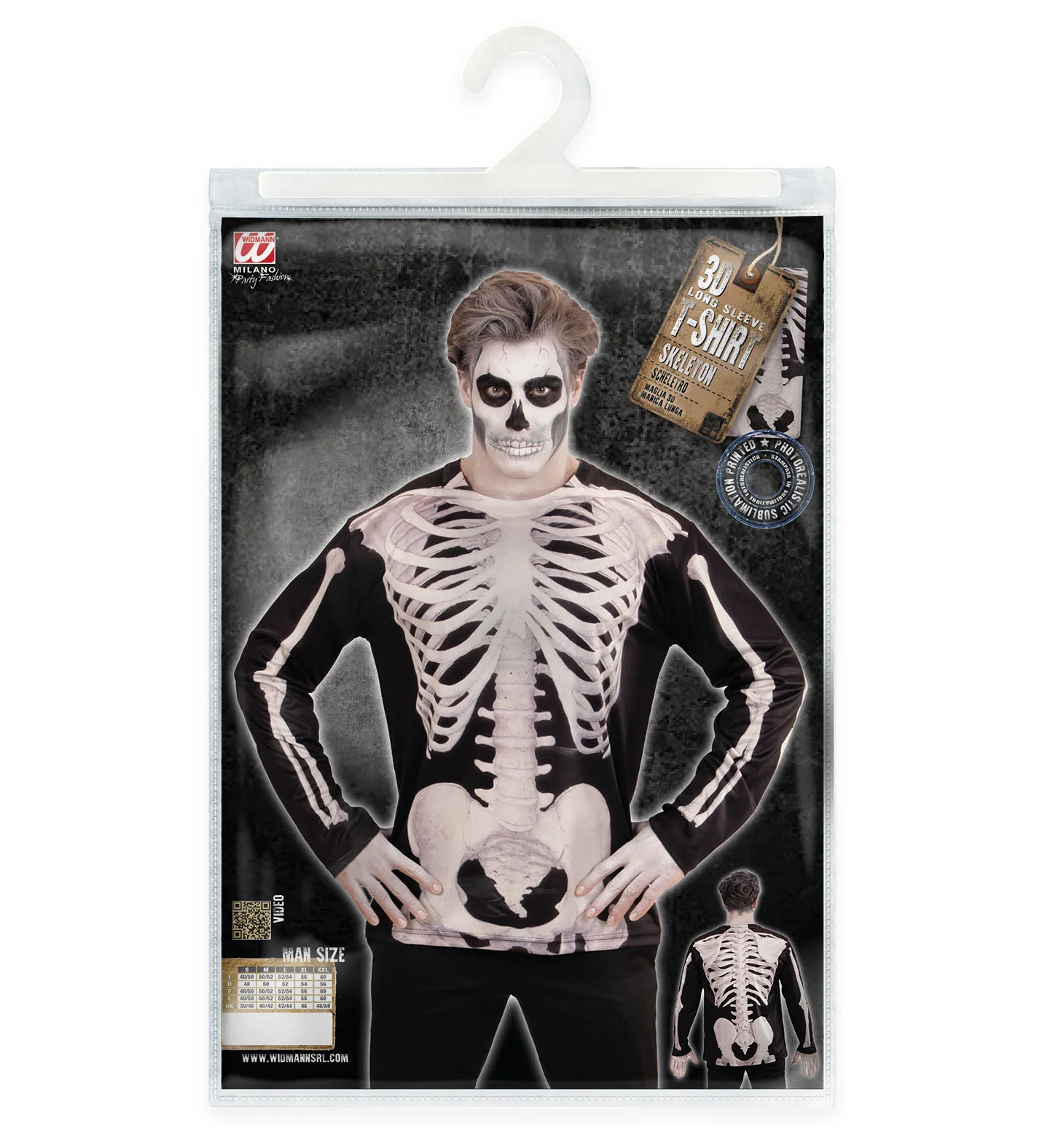 3D Skelet shirt man - Image 6