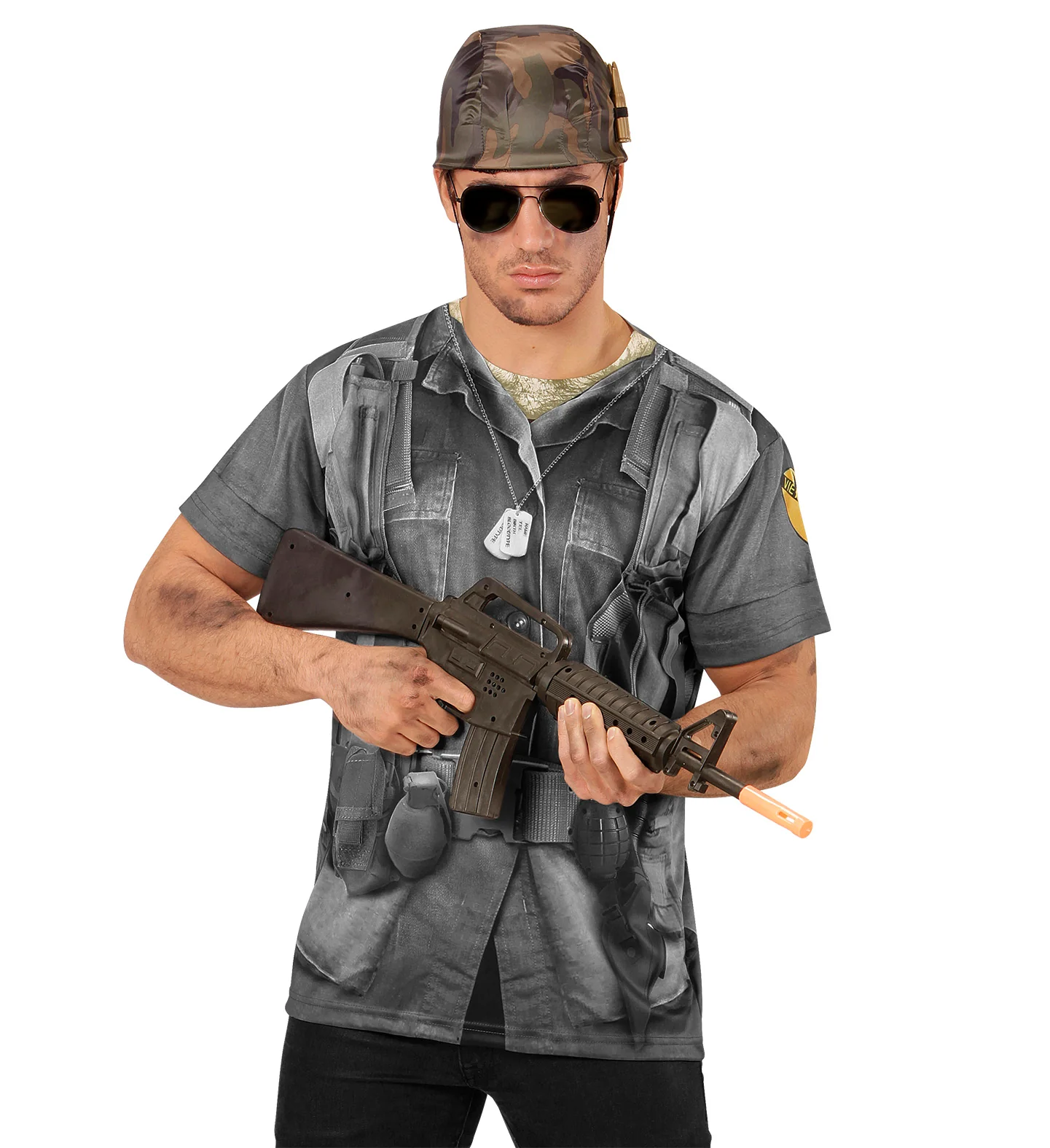 3D Soldaten shirt man - Image 4