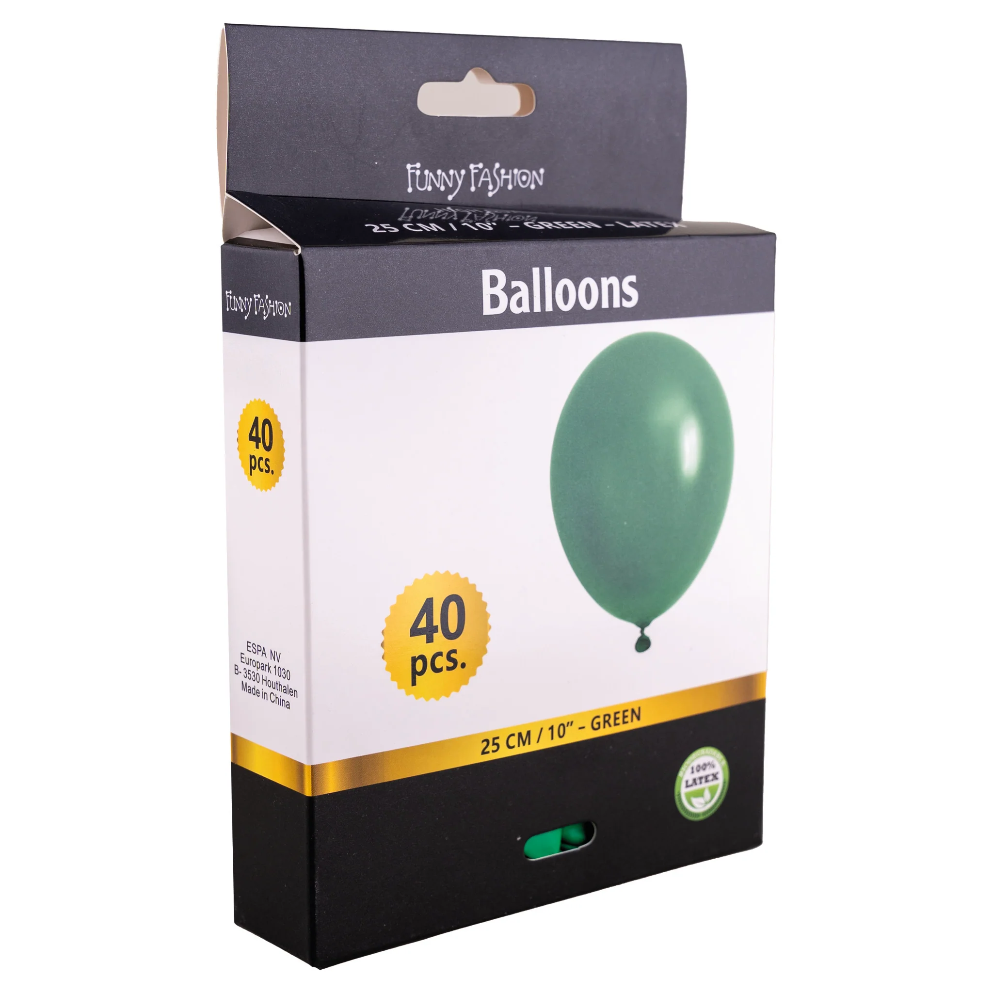 Groene latex ballonnen 40st - Image 2