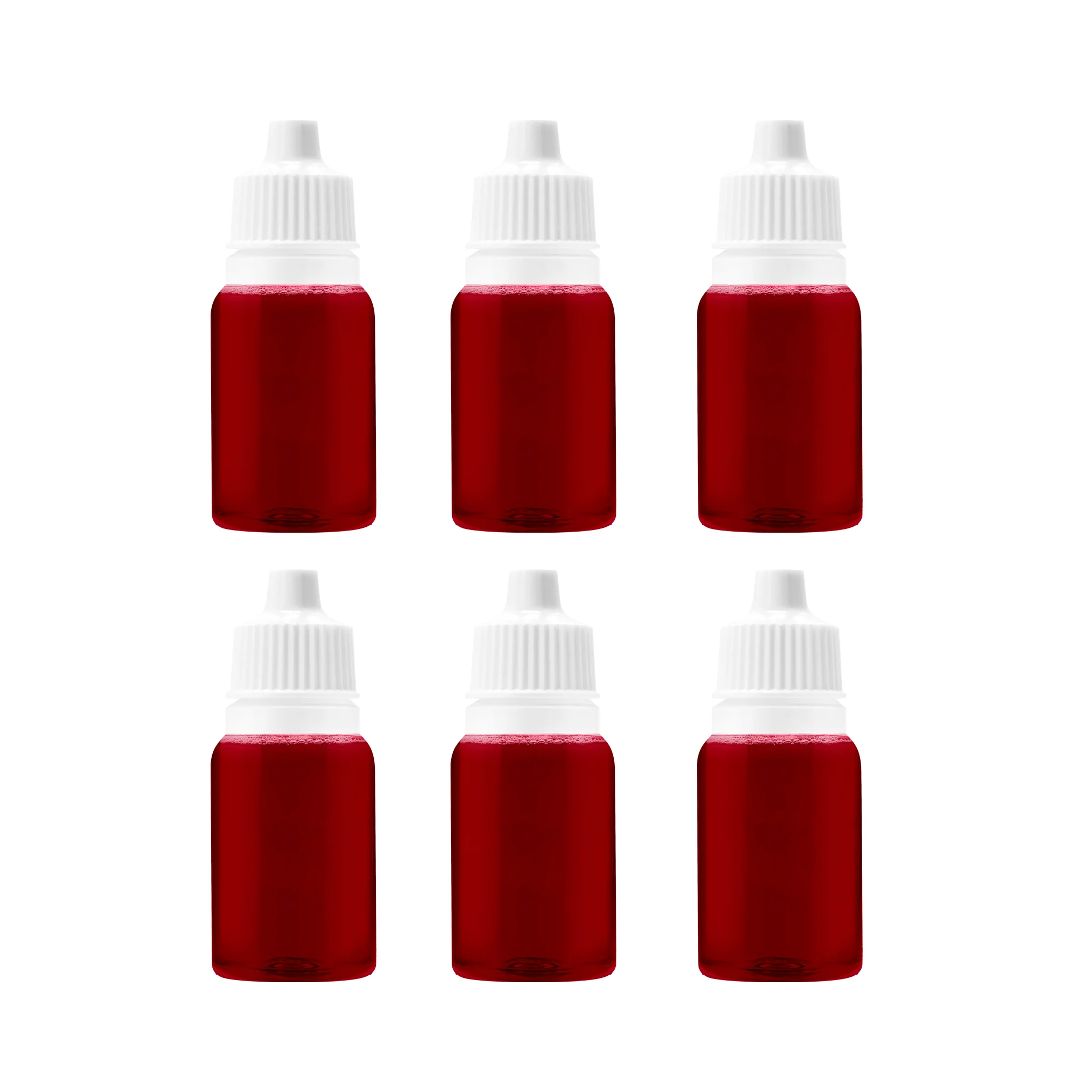 6 flesjes imitatie bloed