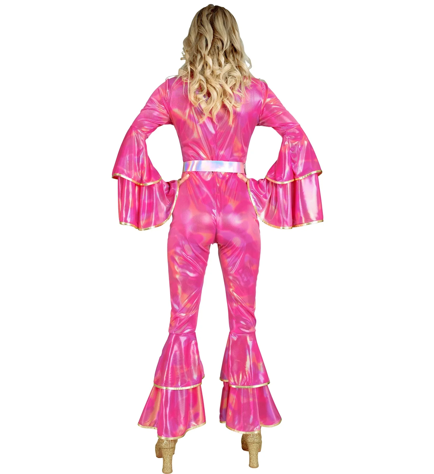 Jaren 70 Jumpsuit roze Annie - Image 2