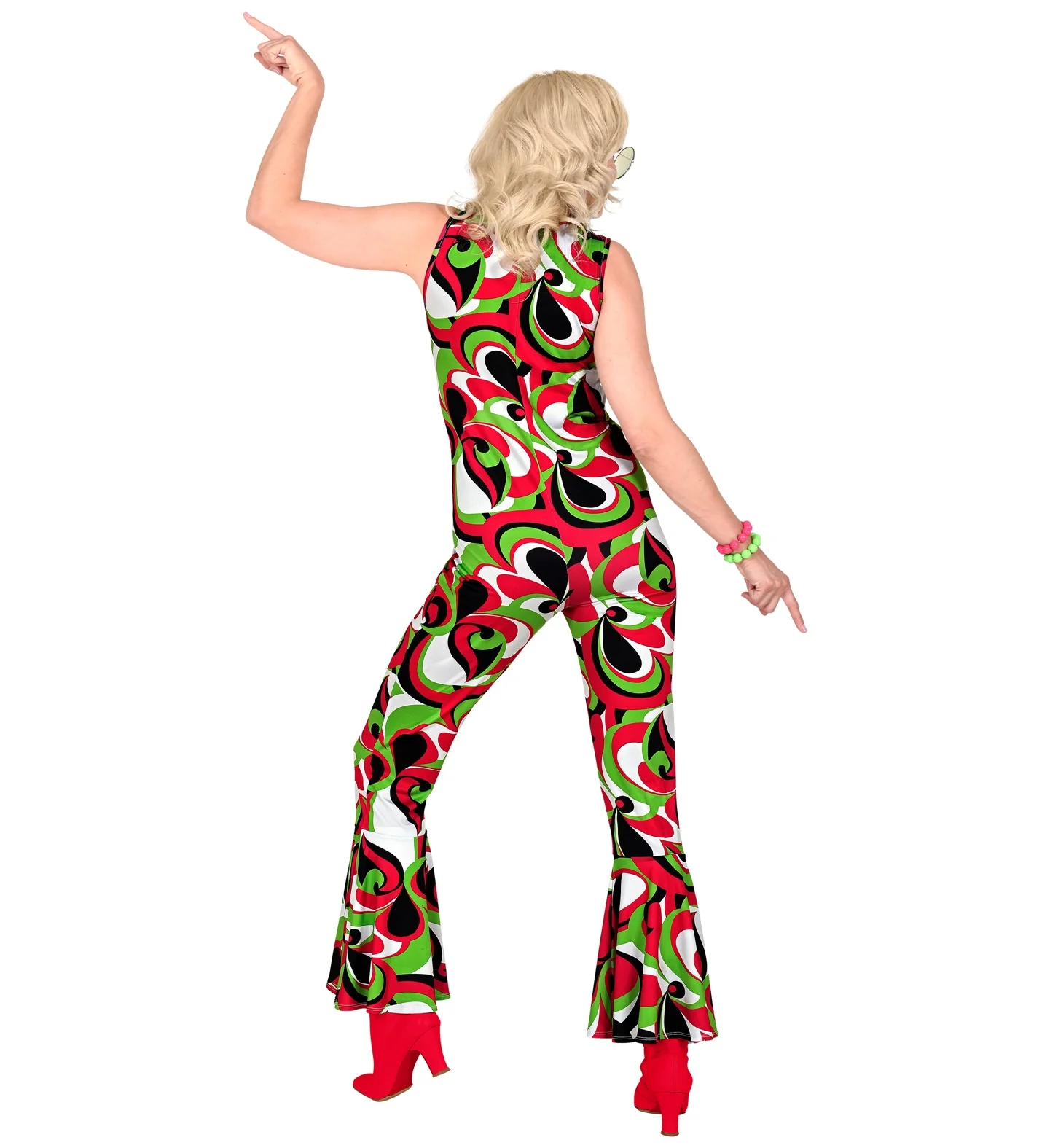 Disco jumpsuit jaren 70 dames - Image 3