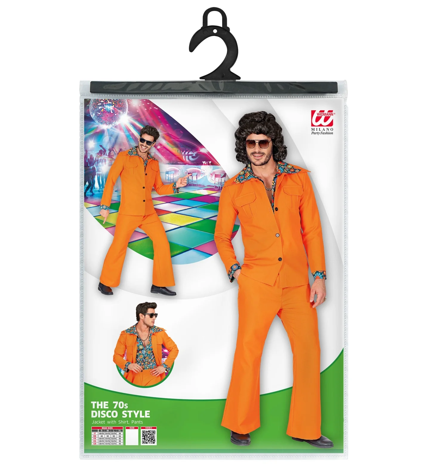 Oranje kostuum jaren 70 - Image 5