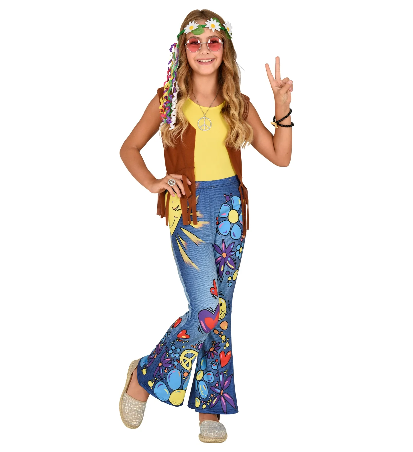 Hippie broek kinderen 70's - Image 2