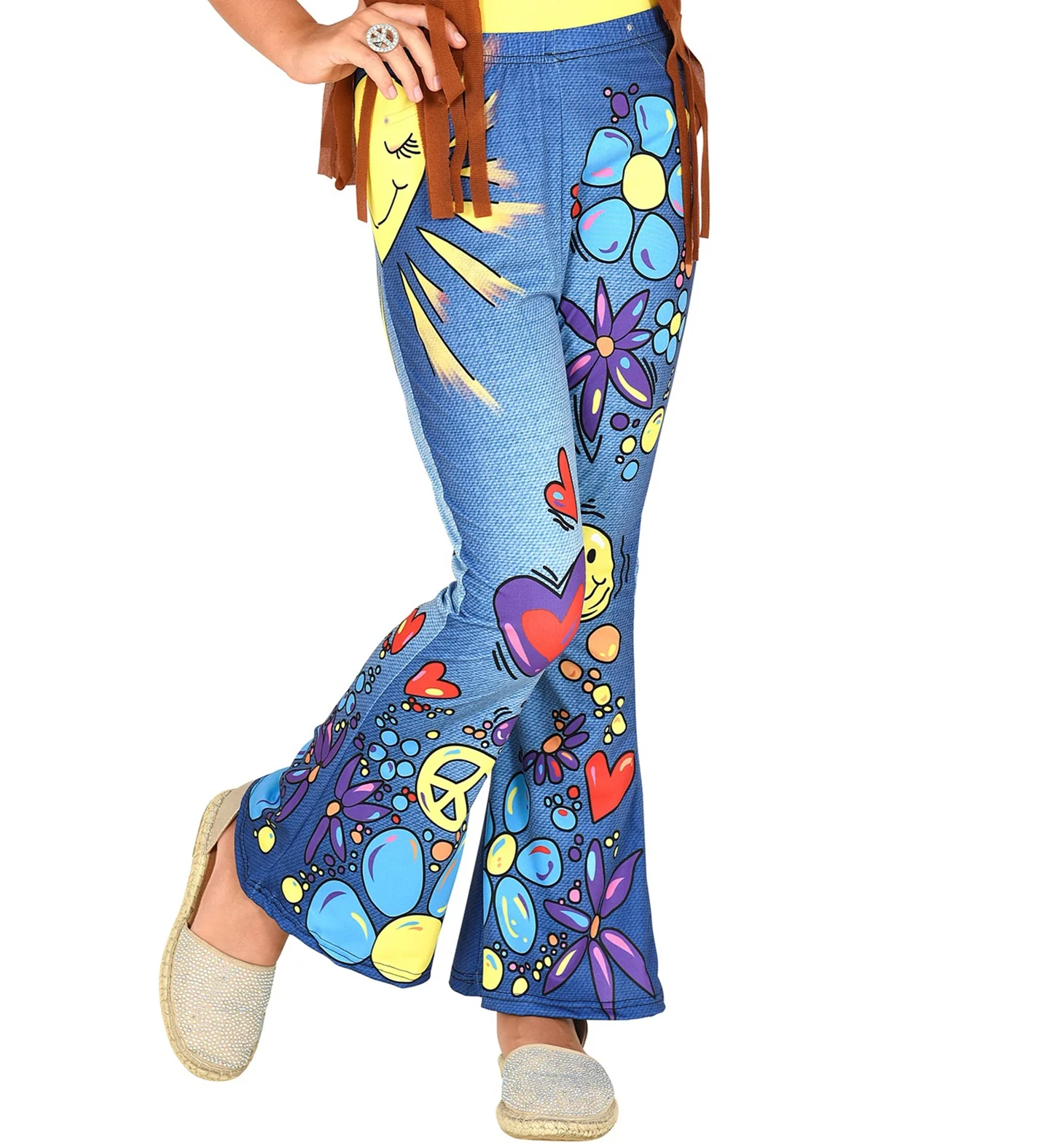 Hippie broek kinderen 70's - Image 4
