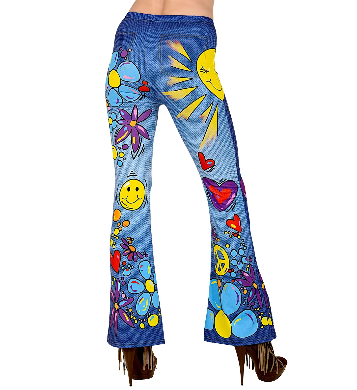 70'S LEGGING HIPPIE JEANS S/M - Image 2