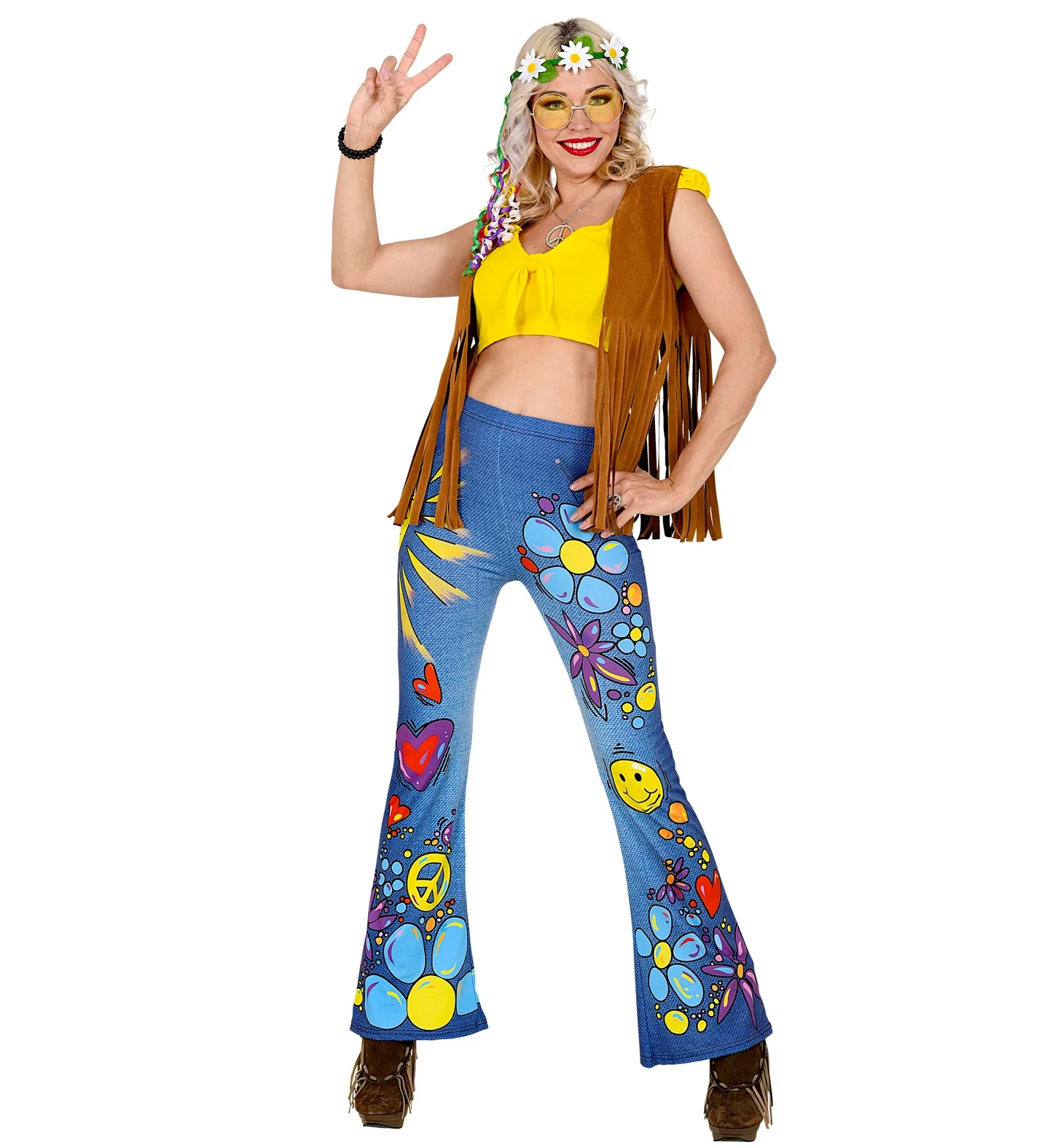 70'S LEGGING HIPPIE JEANS S/M - Image 3