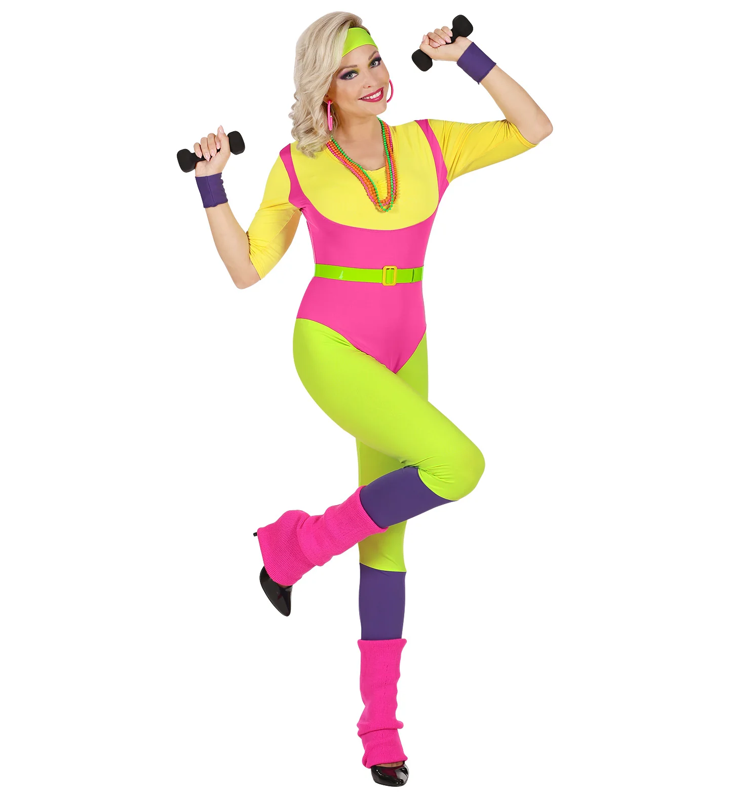 Fitness instructrice kostuum 80's - Image 2