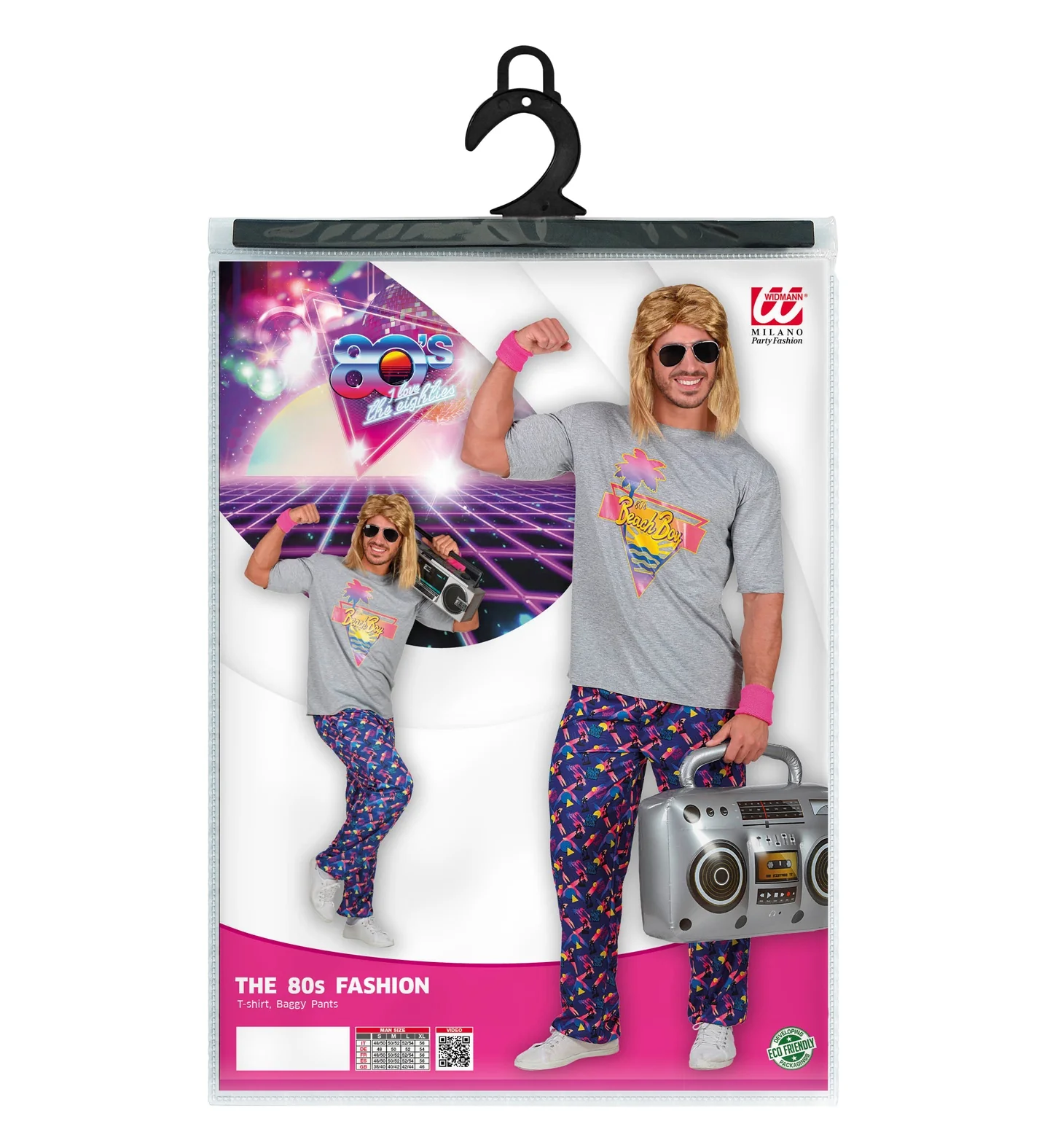Jaren 80 beach boy pak Disco heren - Image 5