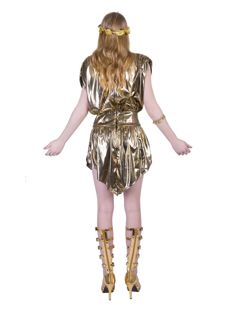 Gouden disco jurk Tine 80's - Image 3