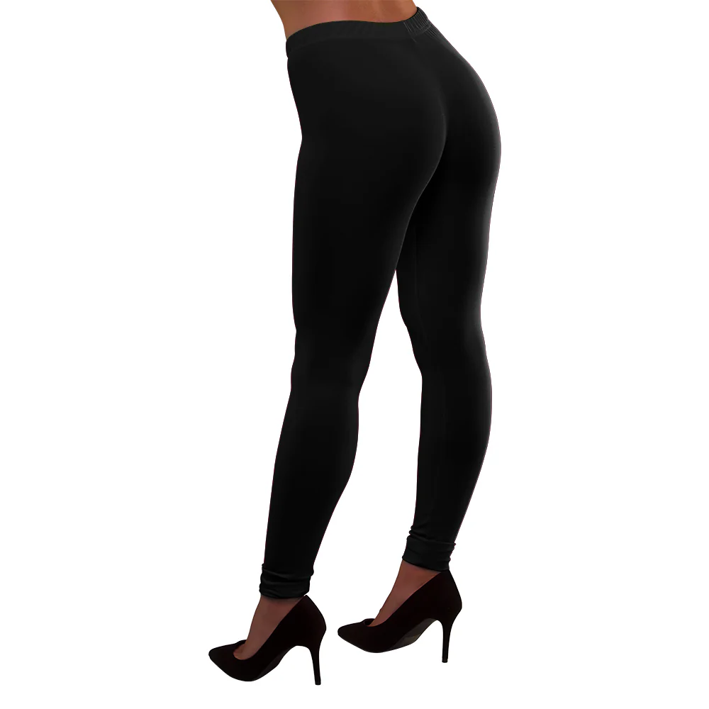 80's Legging - Zwart