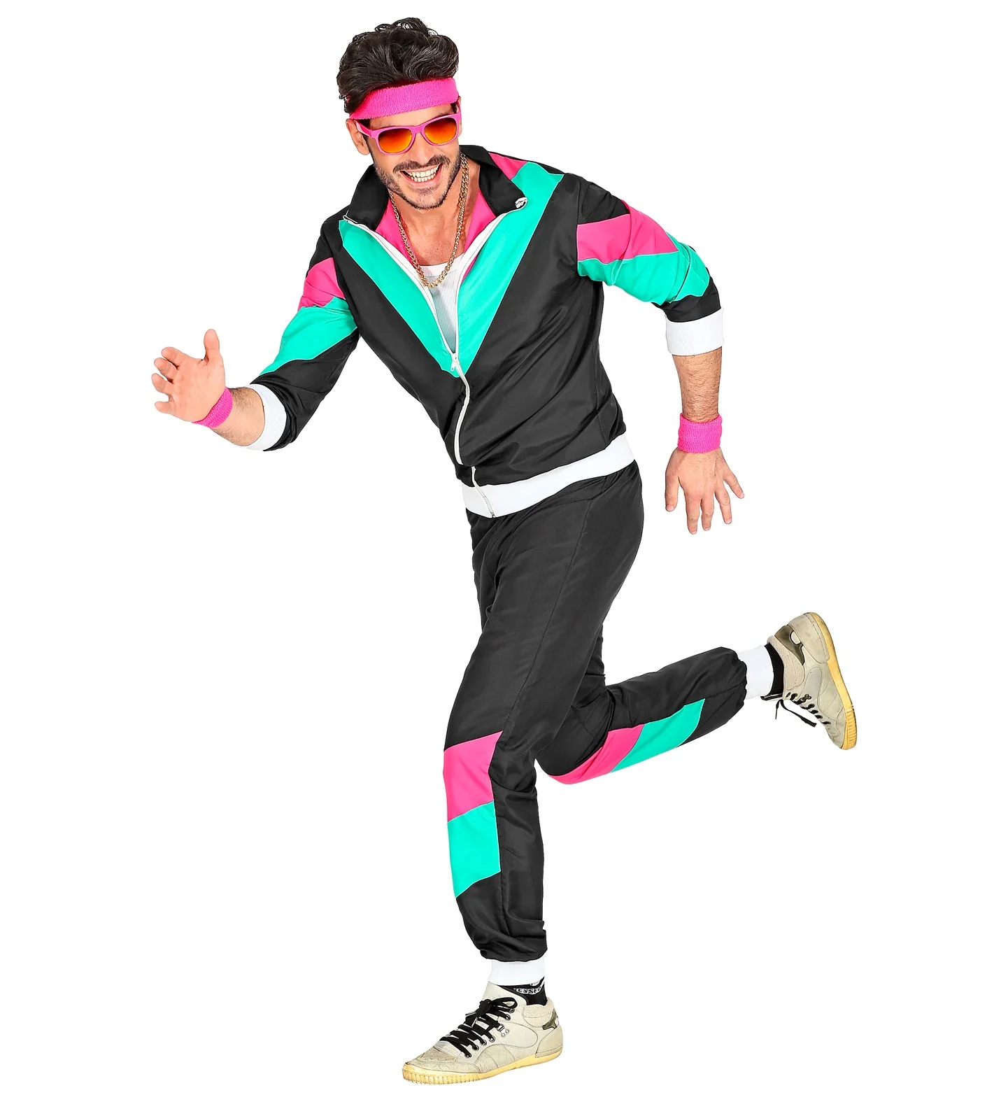 Trainingspak zwart jaren 80 - Image 2