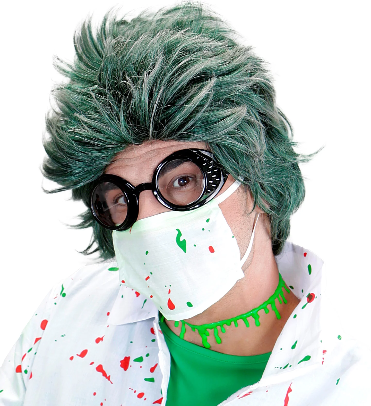 Zombie ketting groen slijm druppels - Image 2