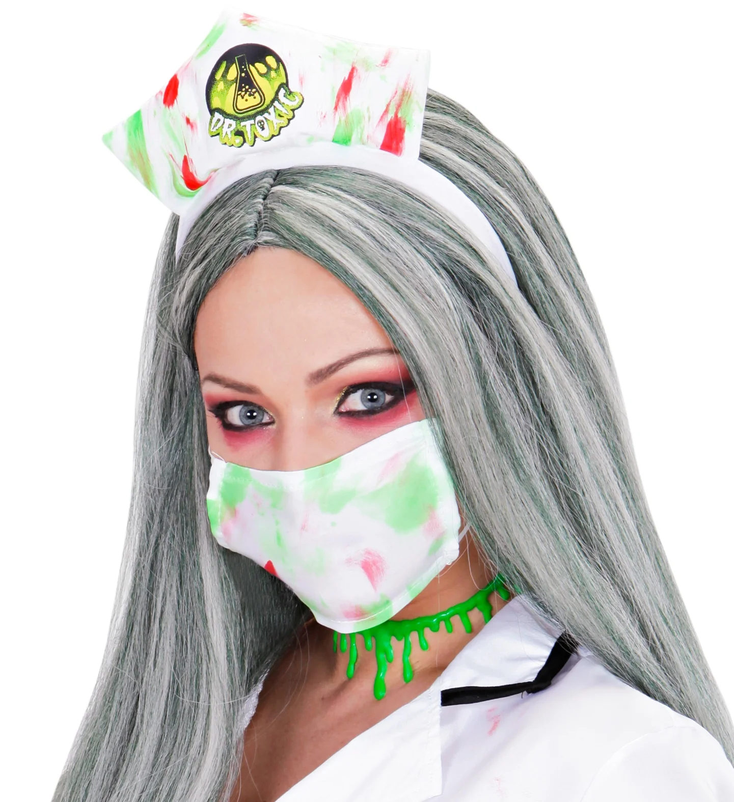Zombie ketting groen slijm druppels - Image 3