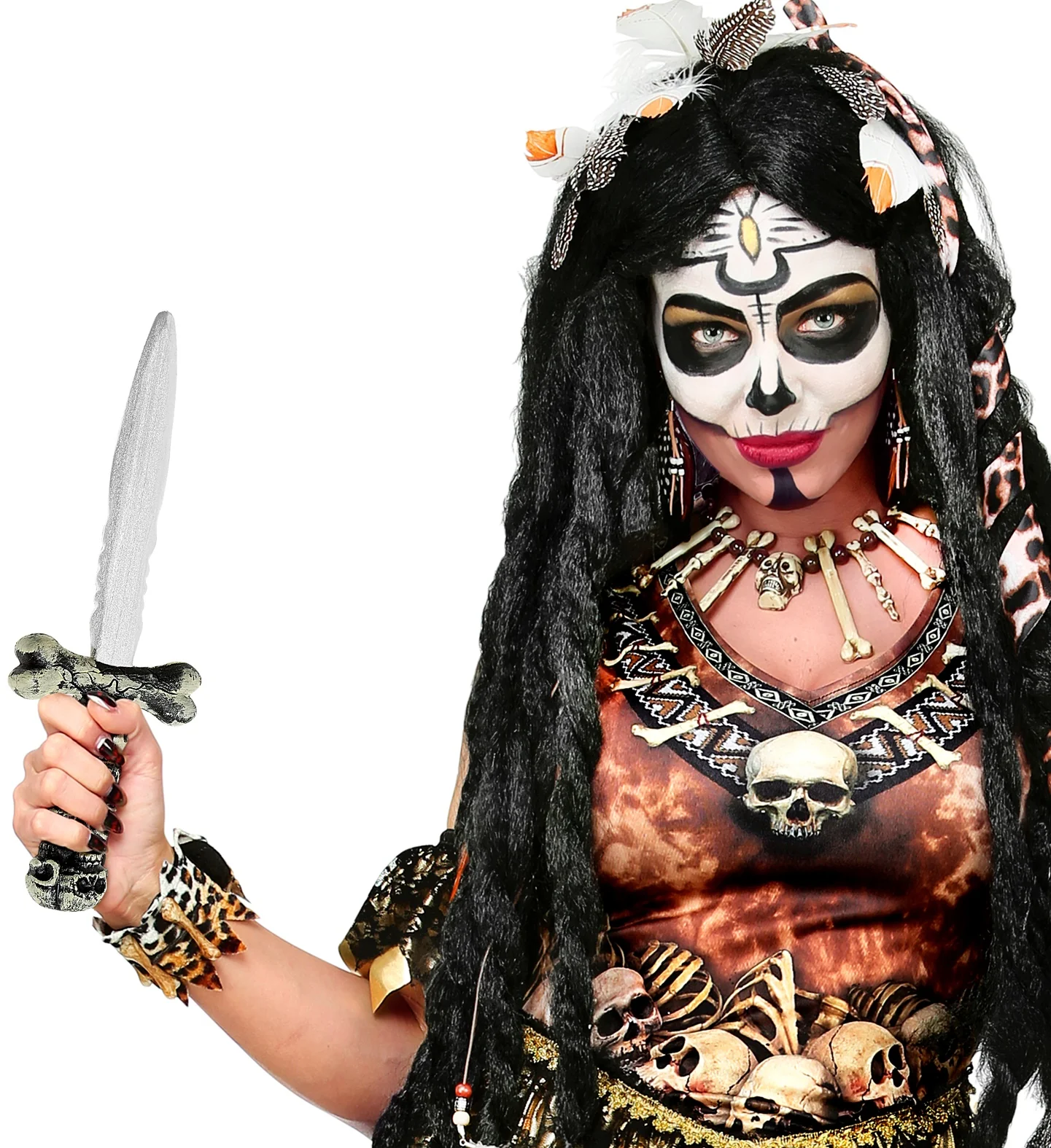 Mes halloween met schedels - Image 3