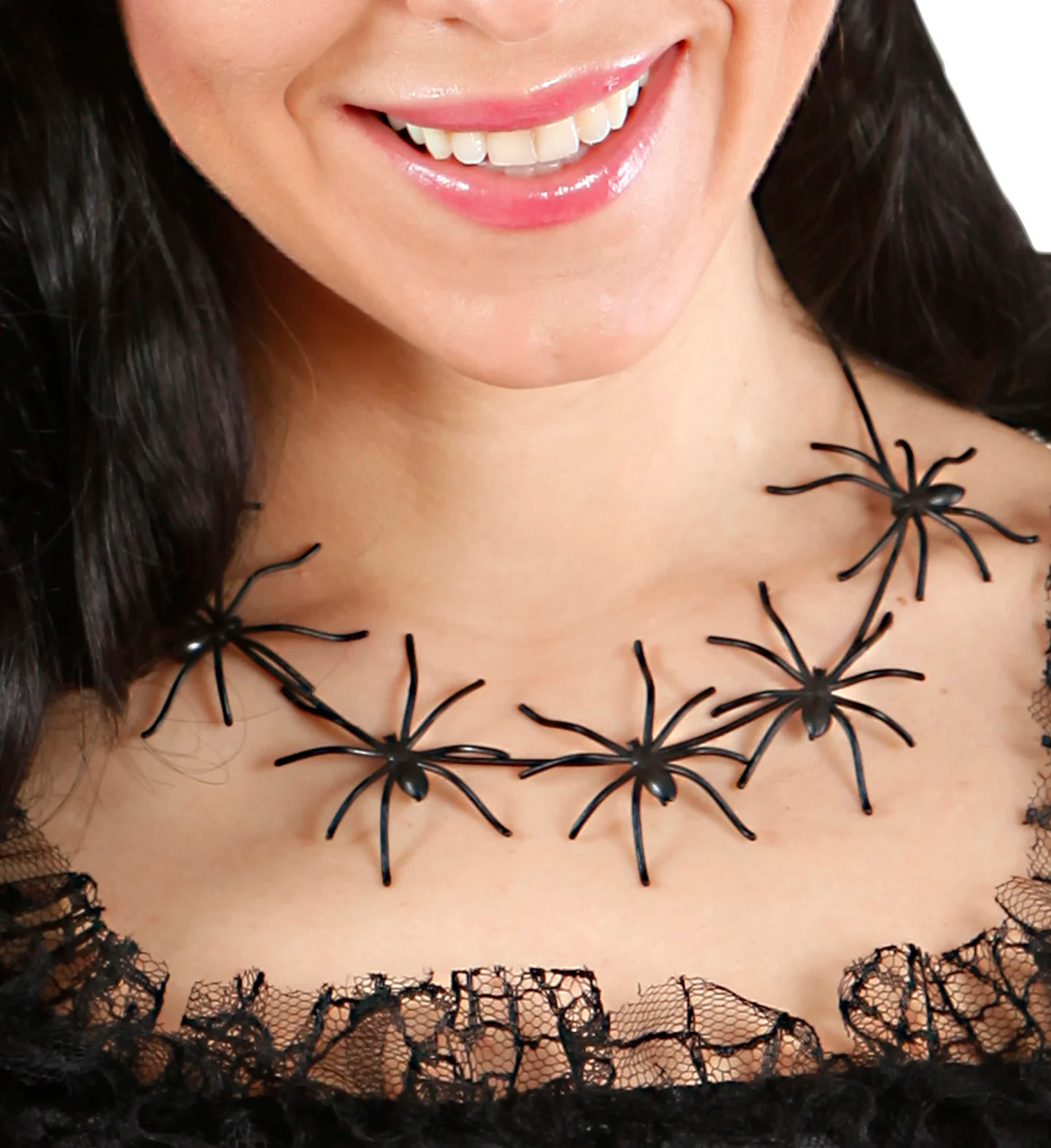 Spinnen ketting heks zwart - Image 2