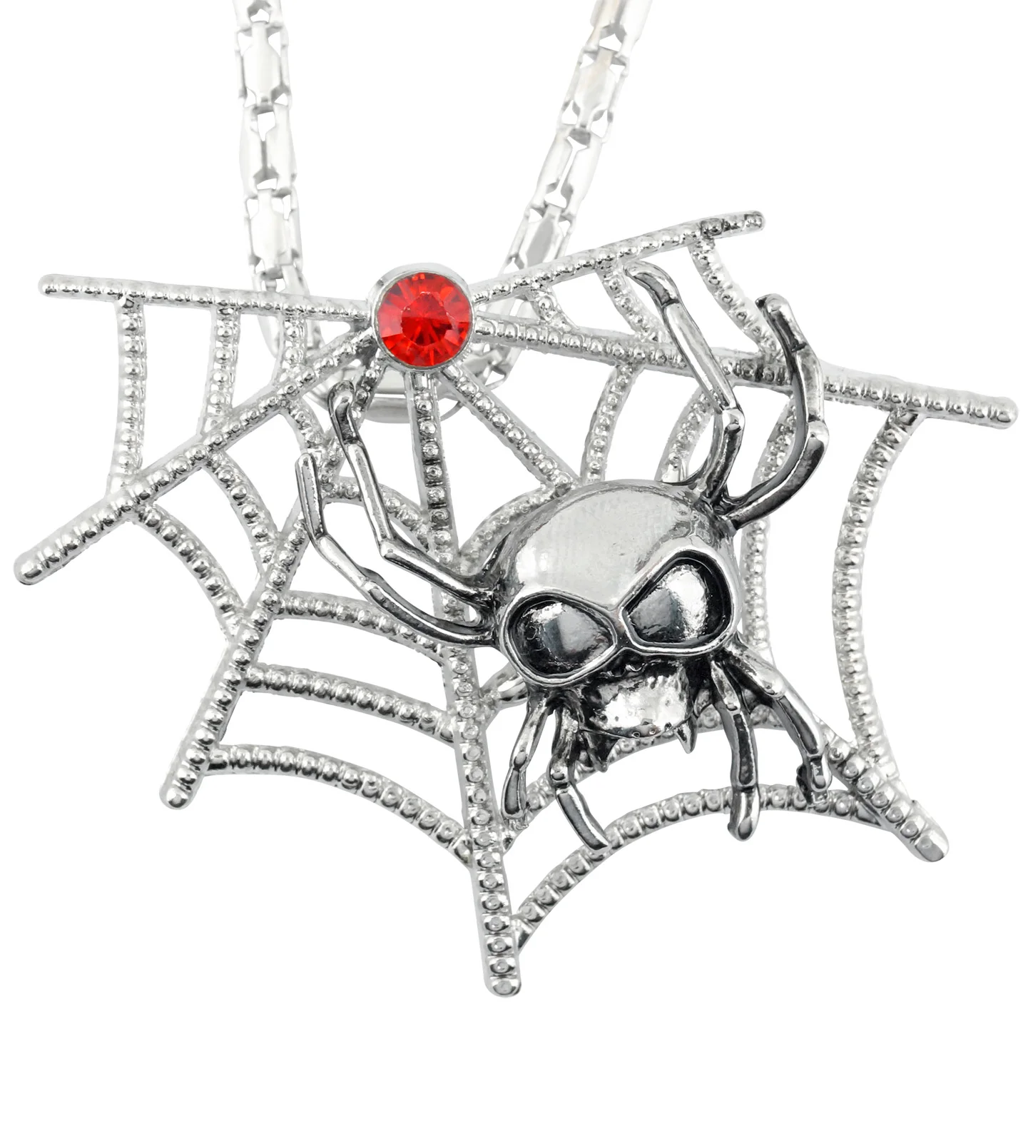 Halsketting spinnenweb met spinnen - Image 2