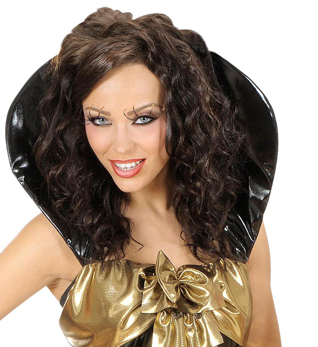 Nepwimpers zwarte lang gouden punten - Image 3