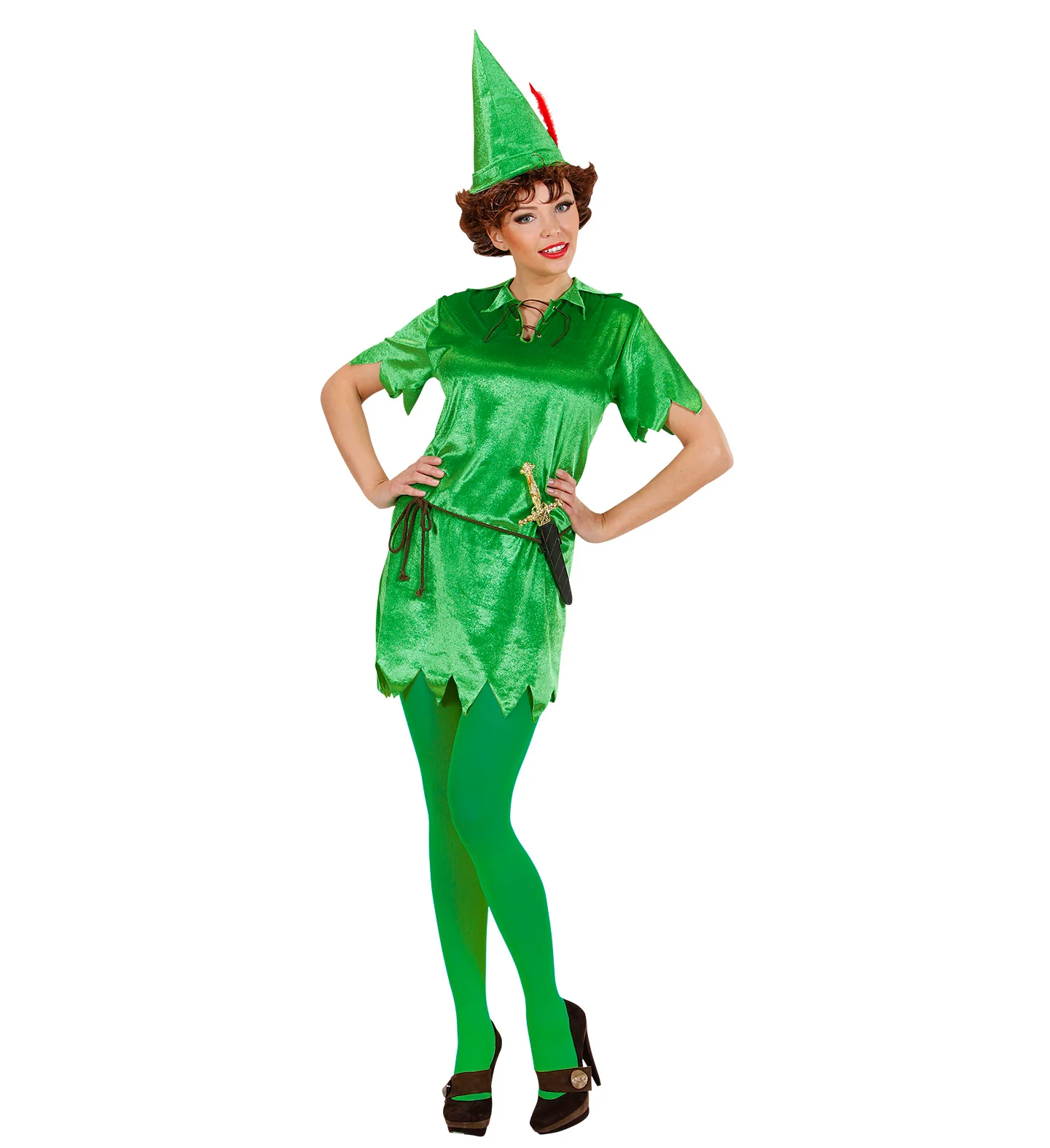 Panty groen volwassenen - Image 3