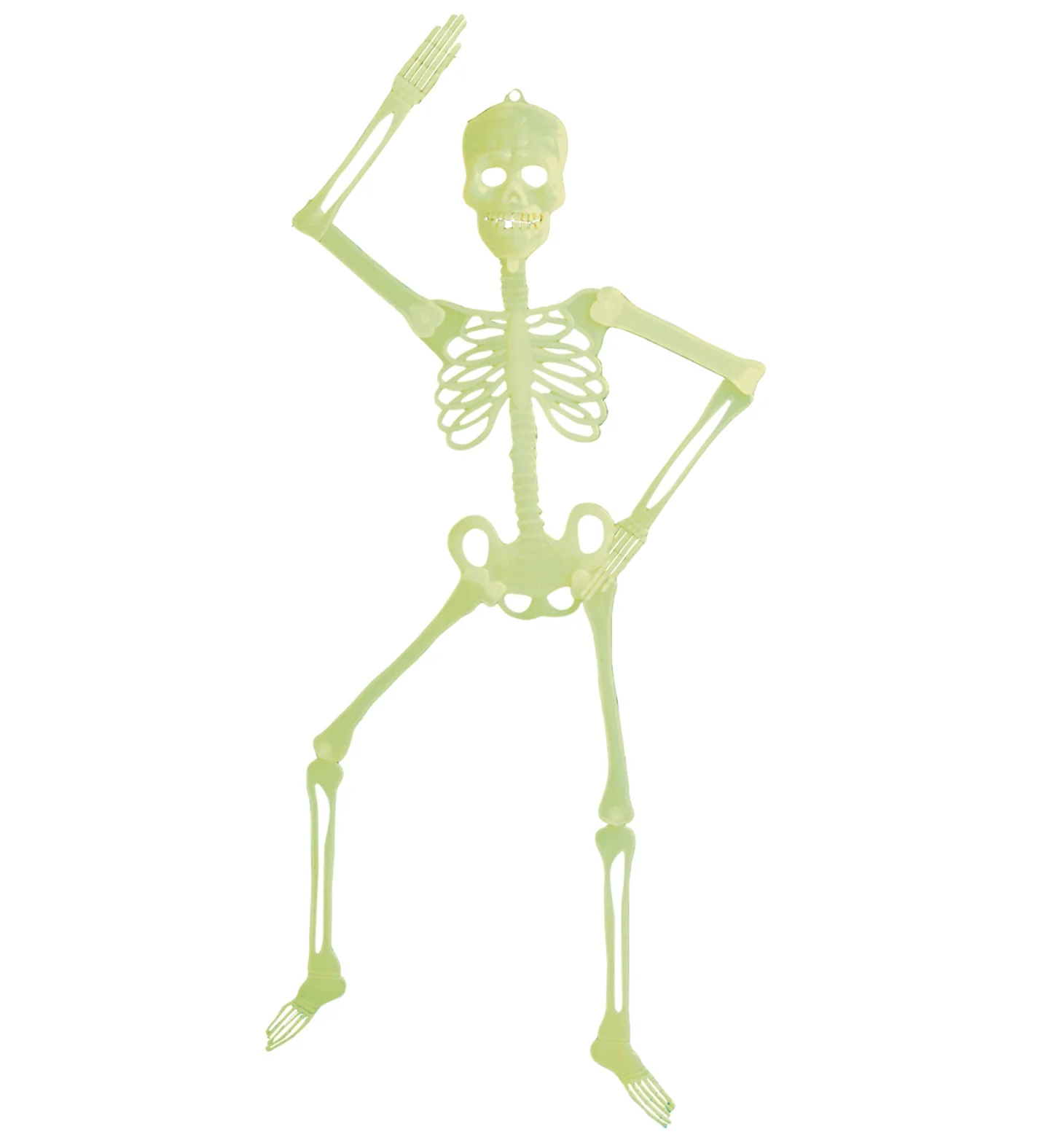 Hangend skelet glow in the dark