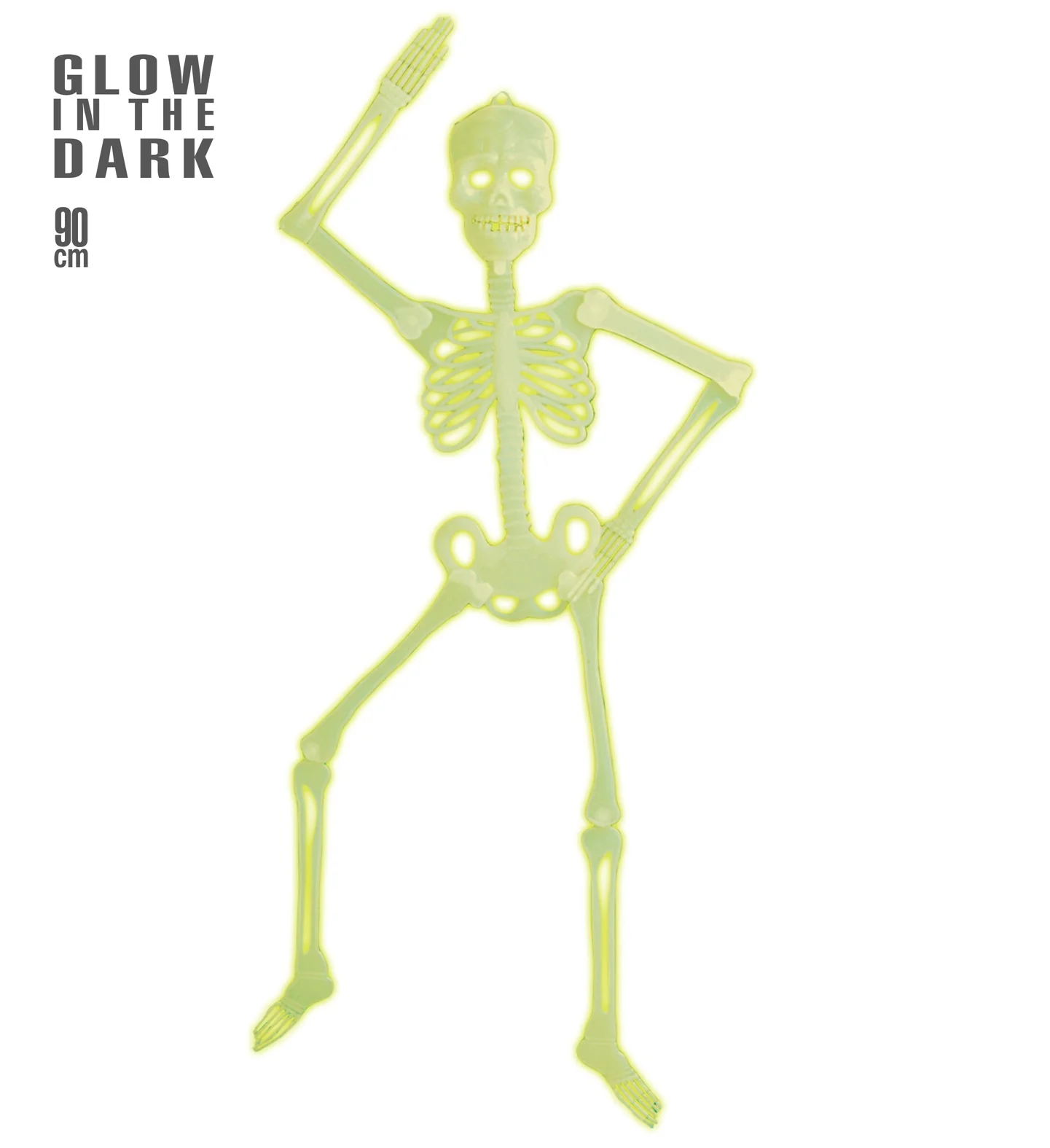 Hangend skelet glow in the dark - Image 2