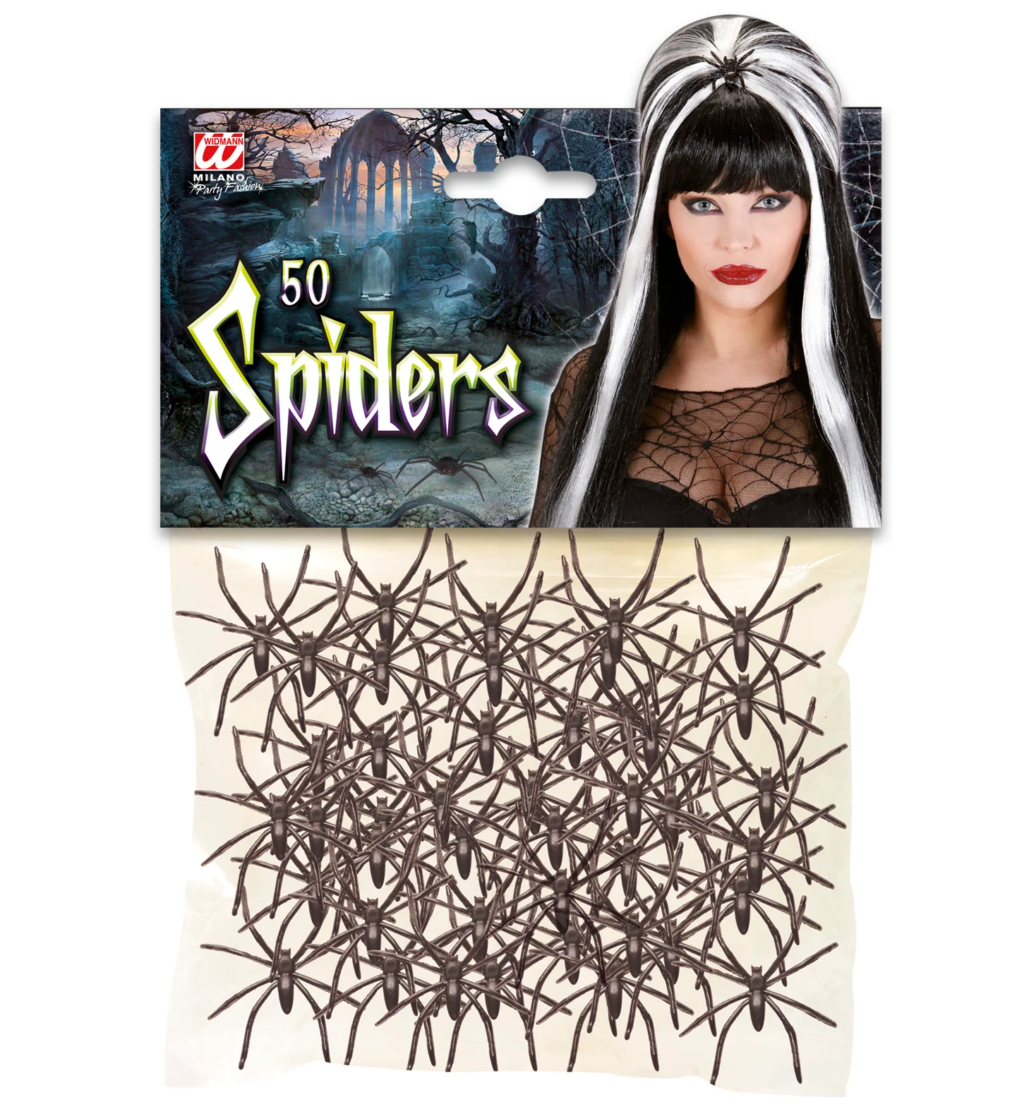 Nep spinnen zakje 50 stuks - Image 2