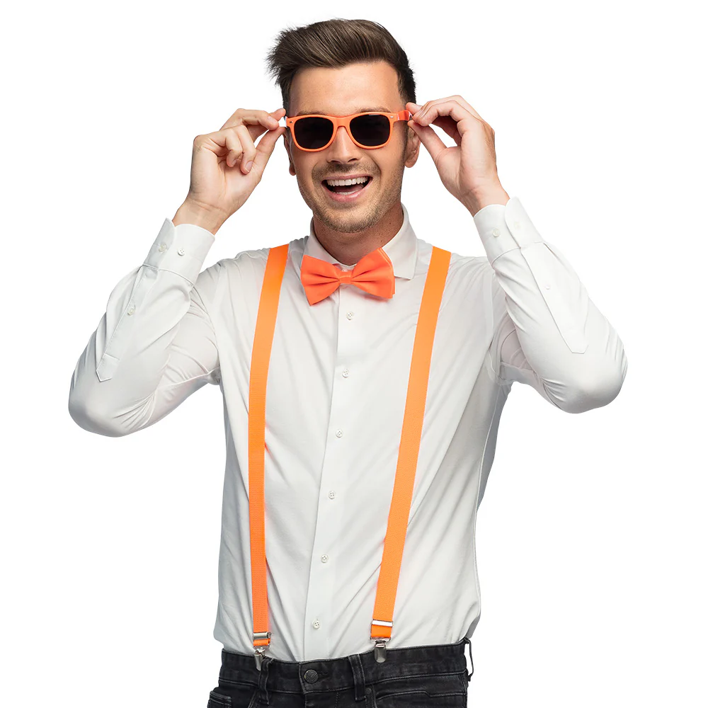 Accessoireset neon oranje