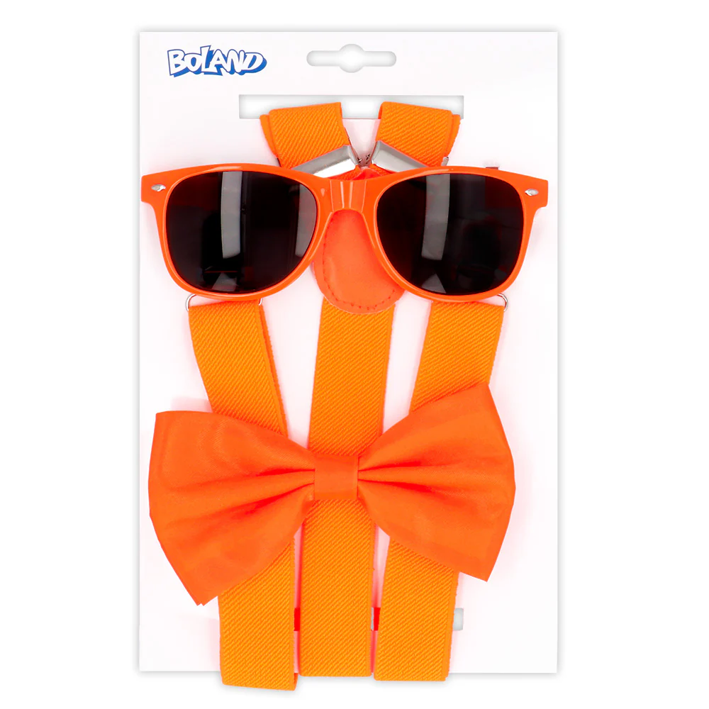 Accessoireset neon oranje - Image 2