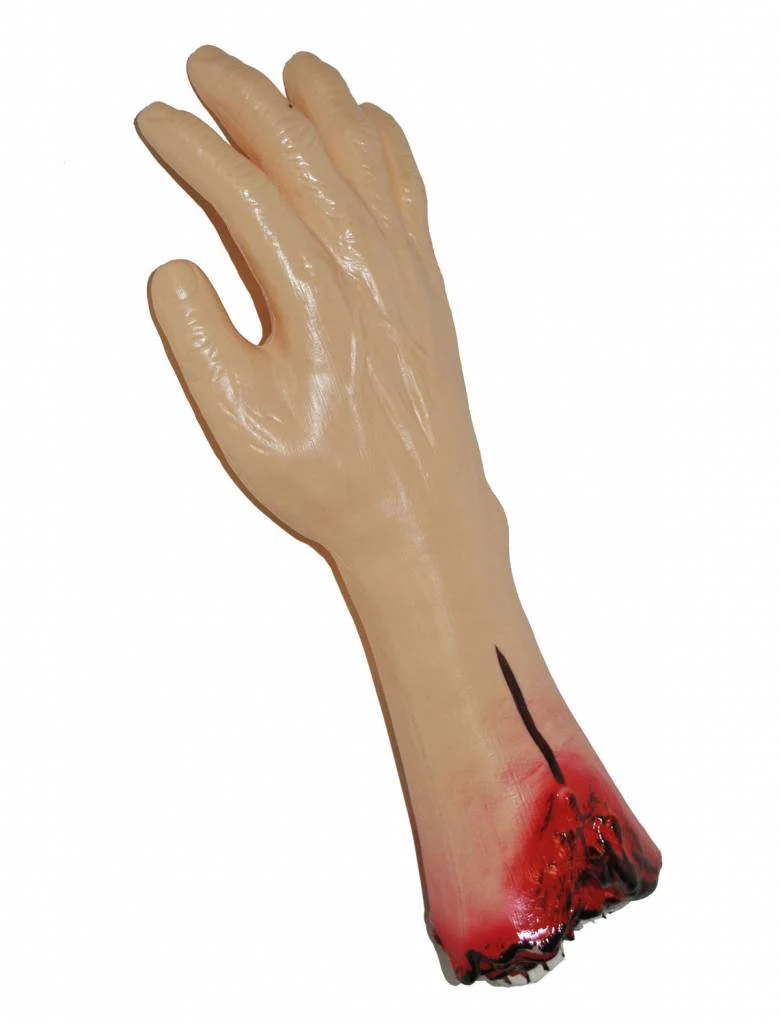 Afgehakte nep hand griezel party - Image 3