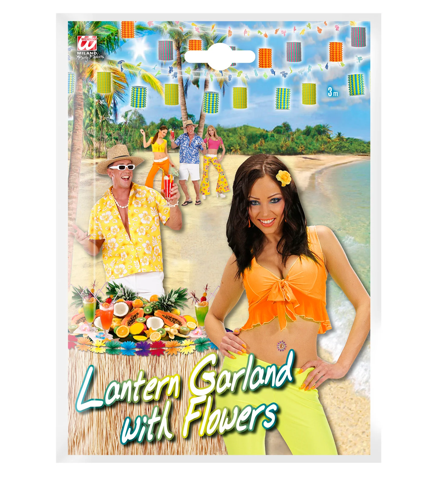 Aloha slinger met bloemen - Image 4