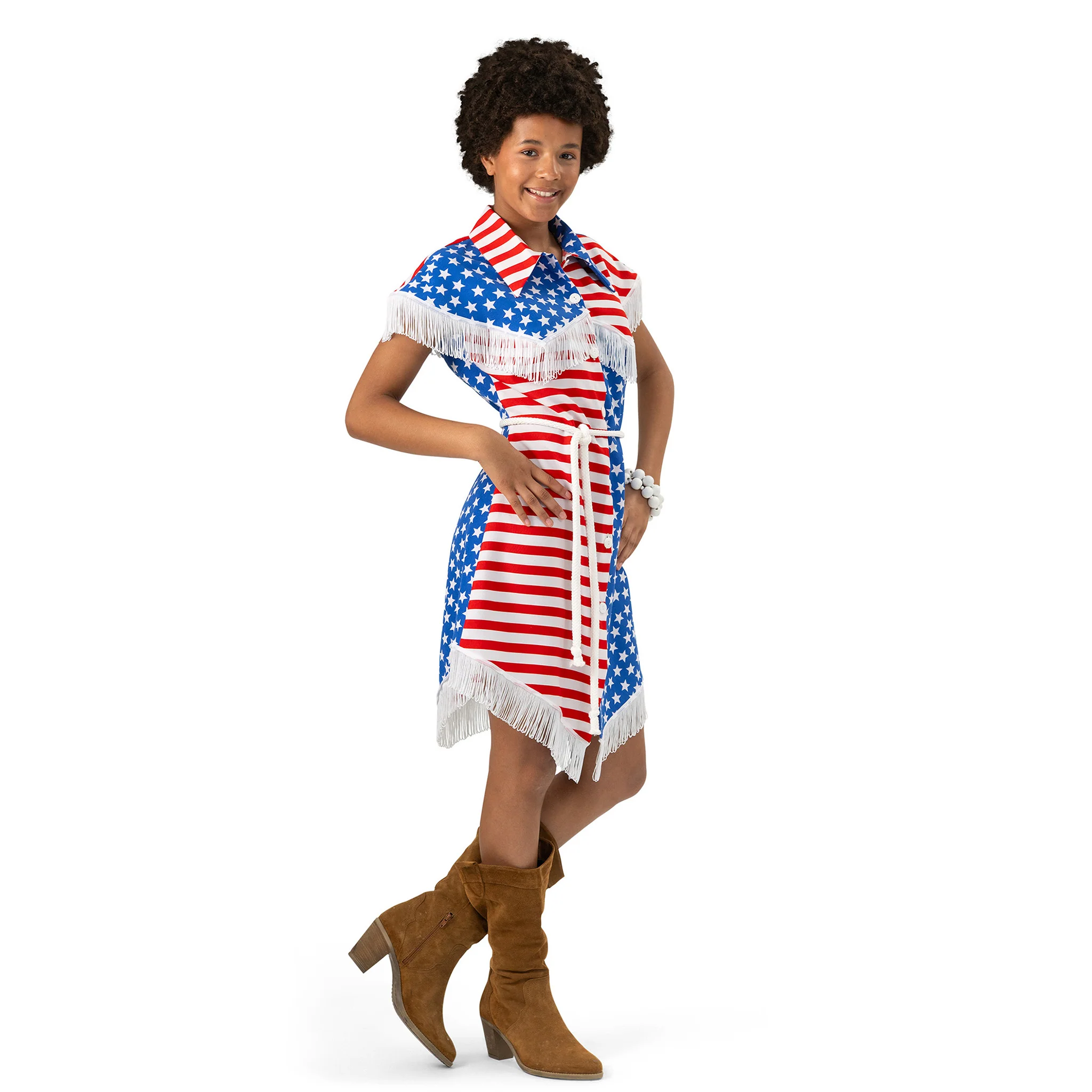 Amerikaanse vlag jurk dames - Image 2