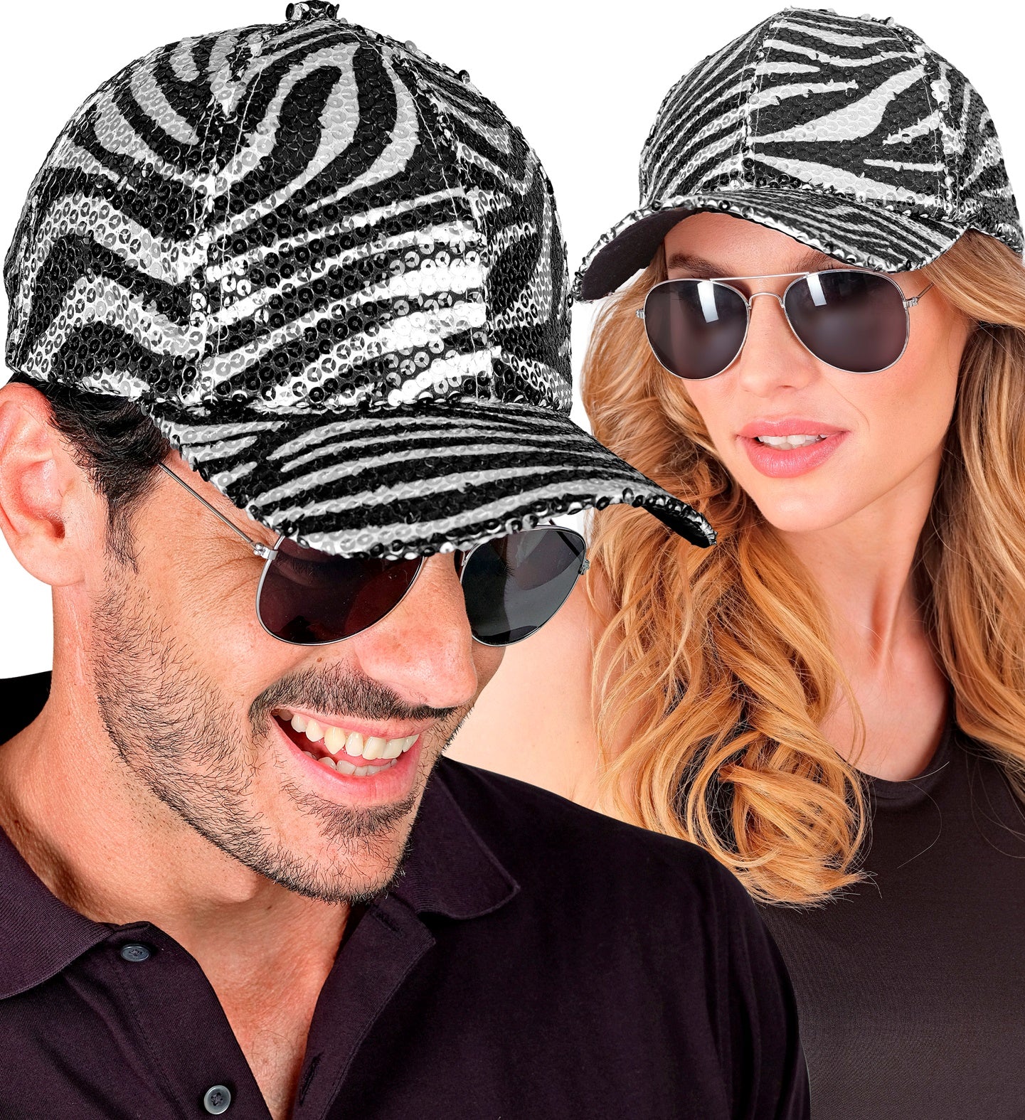 Pet pailletten zebra - Image 5