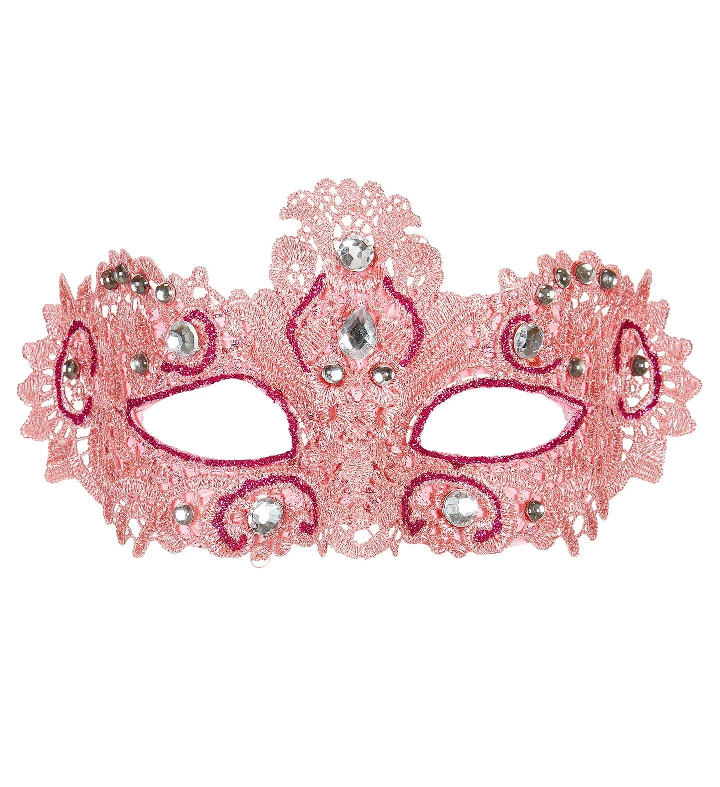 Antiek roze Venetiaanse oogmaskertjes - Image 5