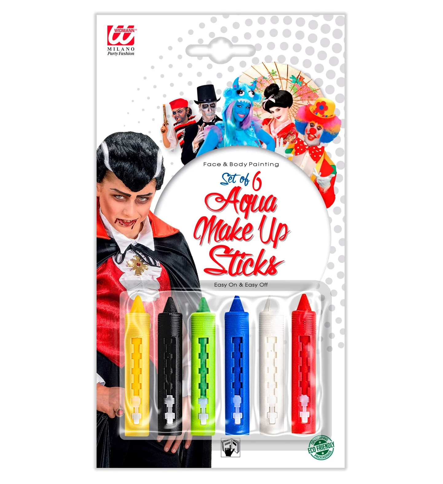 Aqua Make-Up Stiften Per 6 - Image 6