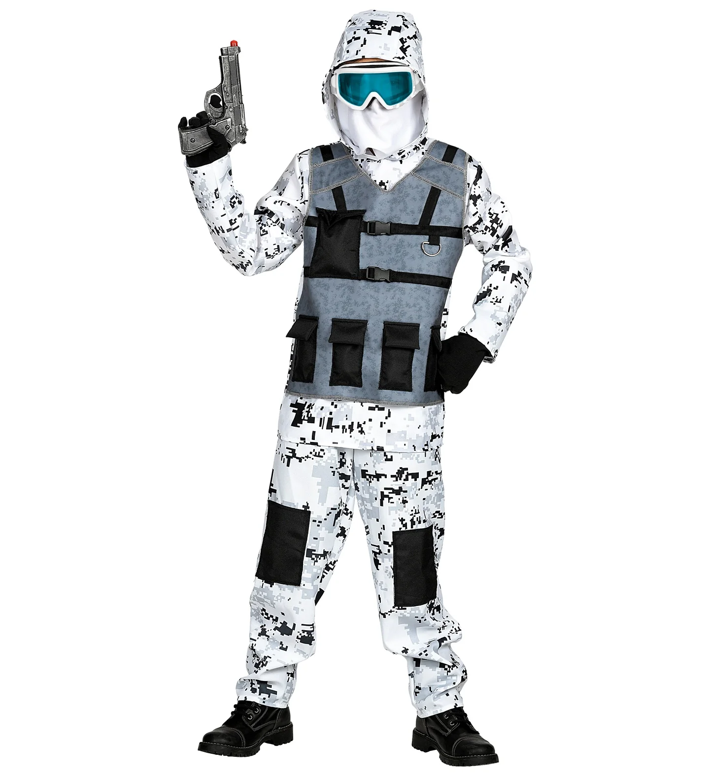Arctische politie pak voor kinderen - Image 4