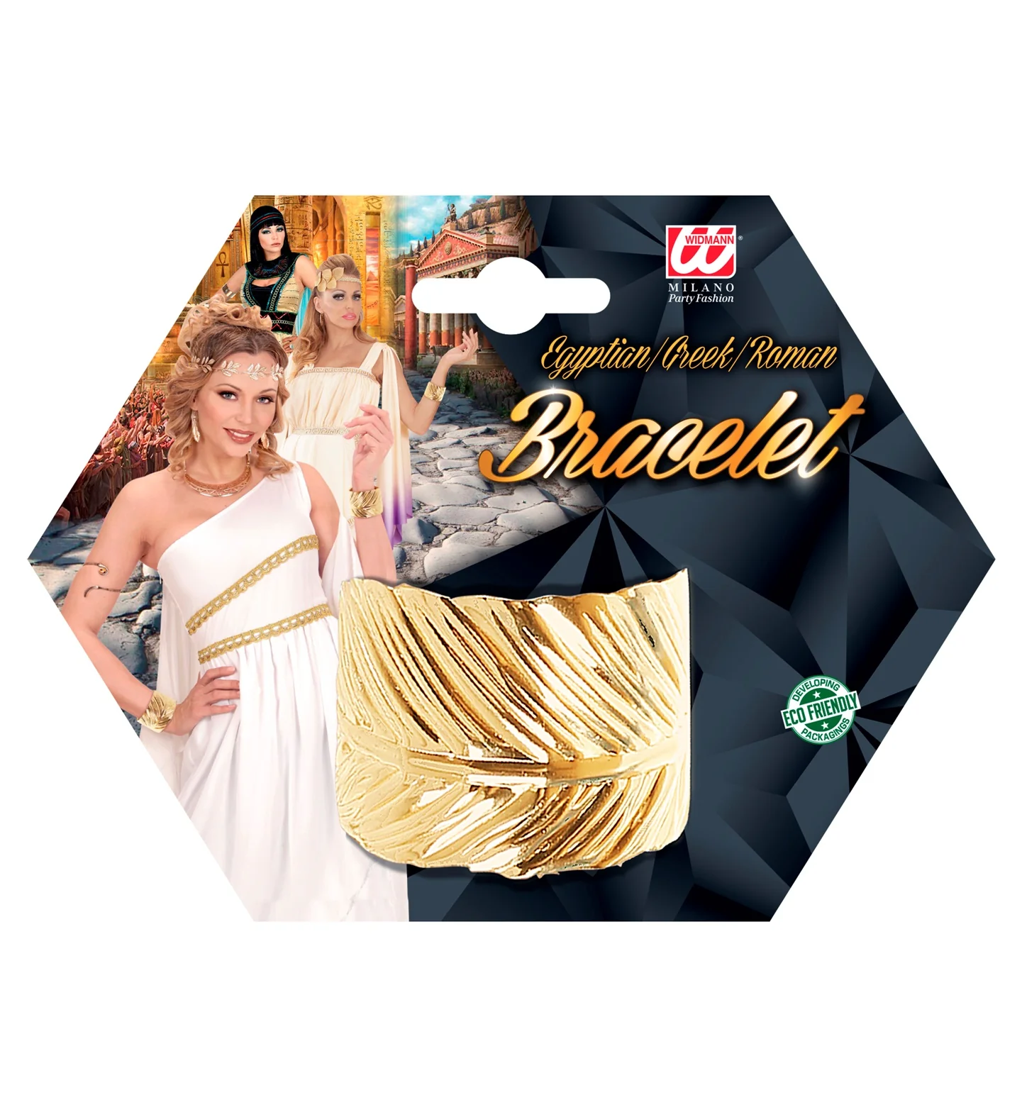 Nep gouden blad armband - Image 5
