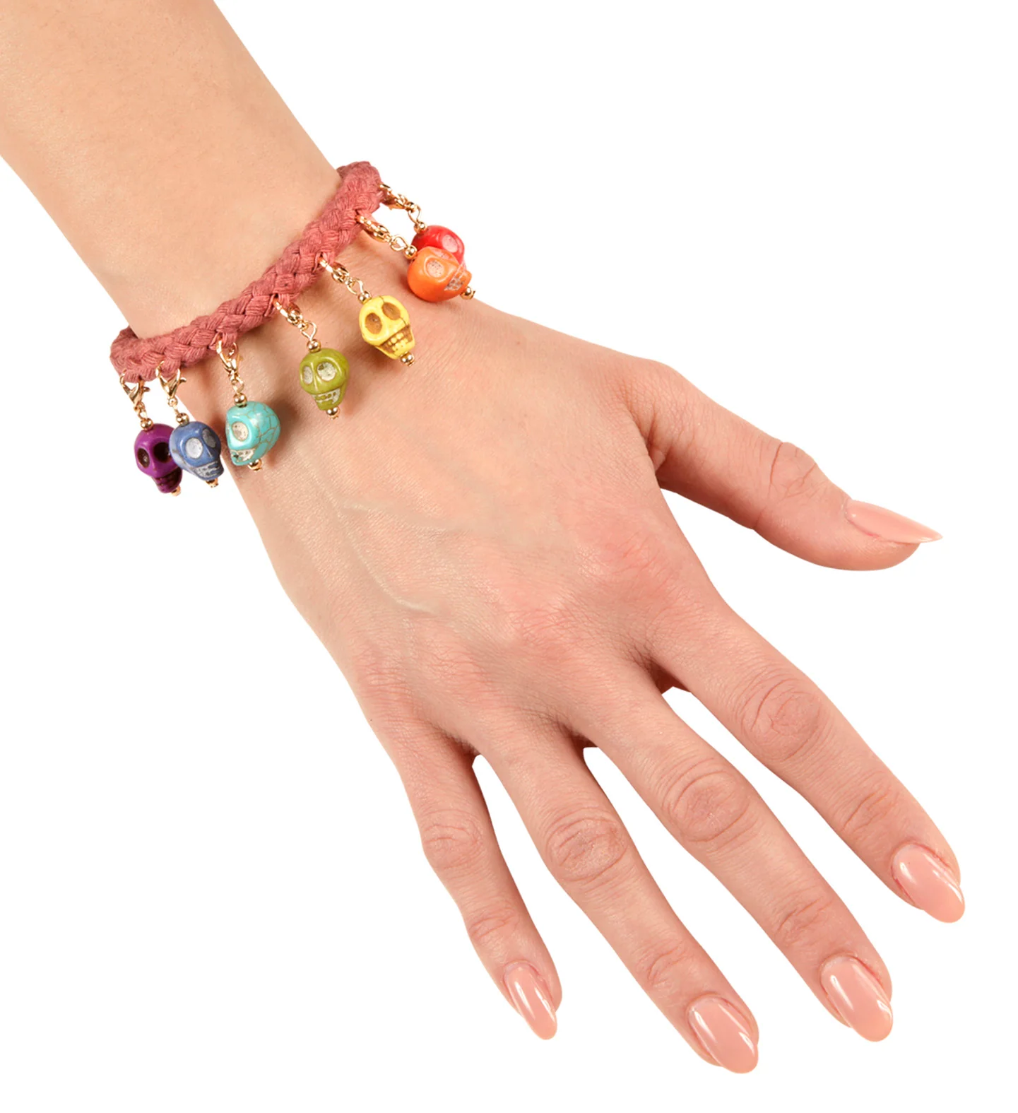 Armbandje met 7 doodskopjes - Image 6