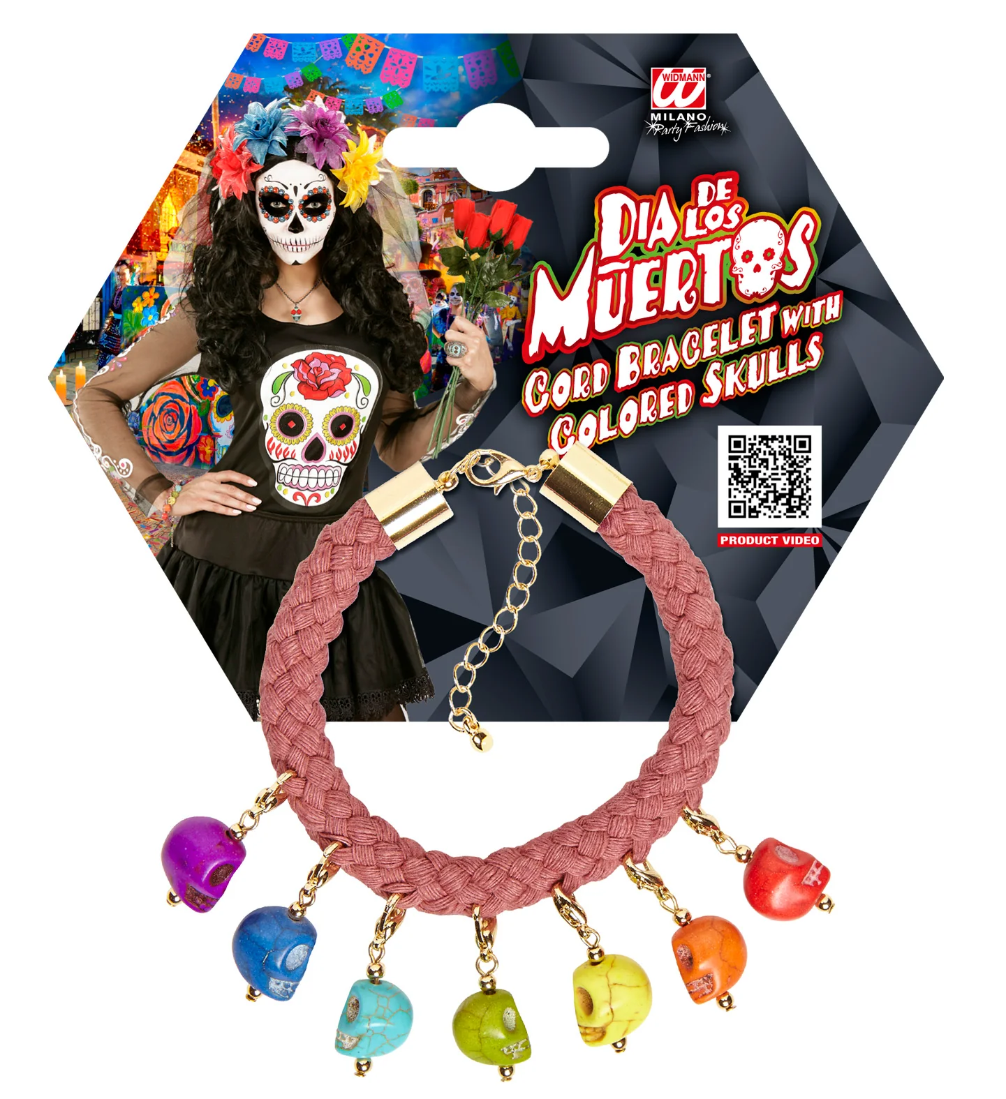 Armbandje met 7 doodskopjes - Image 8