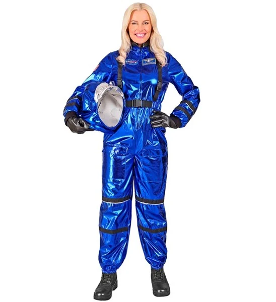 Astronaut kostuum blauw dame Eva - Image 2