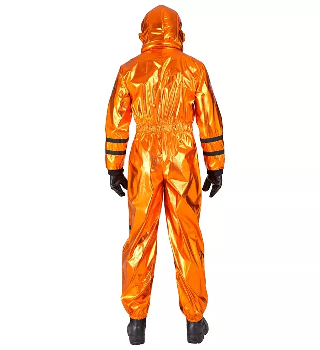 Astronaut oranje dame kostuum Lars - Image 3