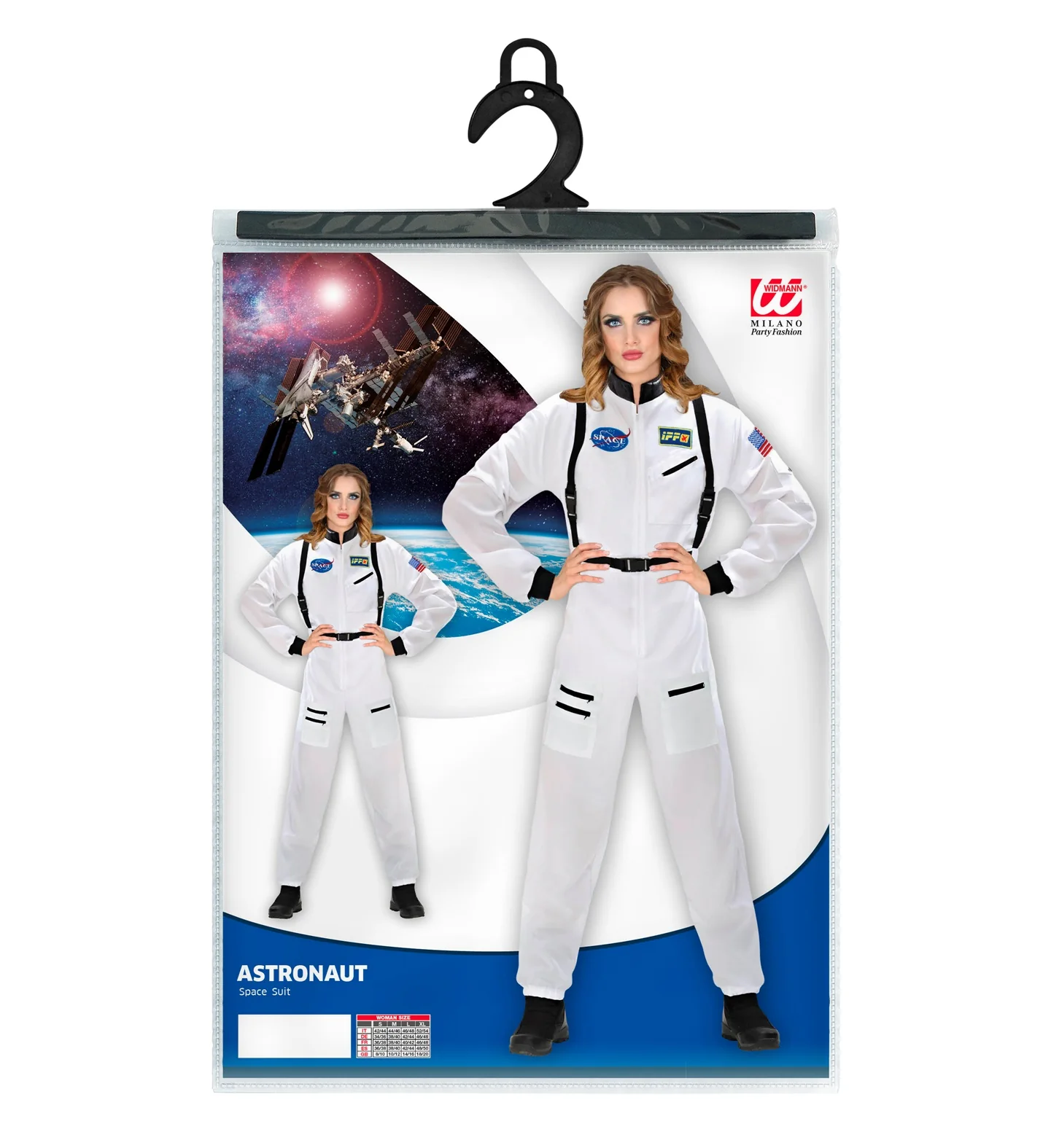 Astronaut kostuum Mara wit - Image 3