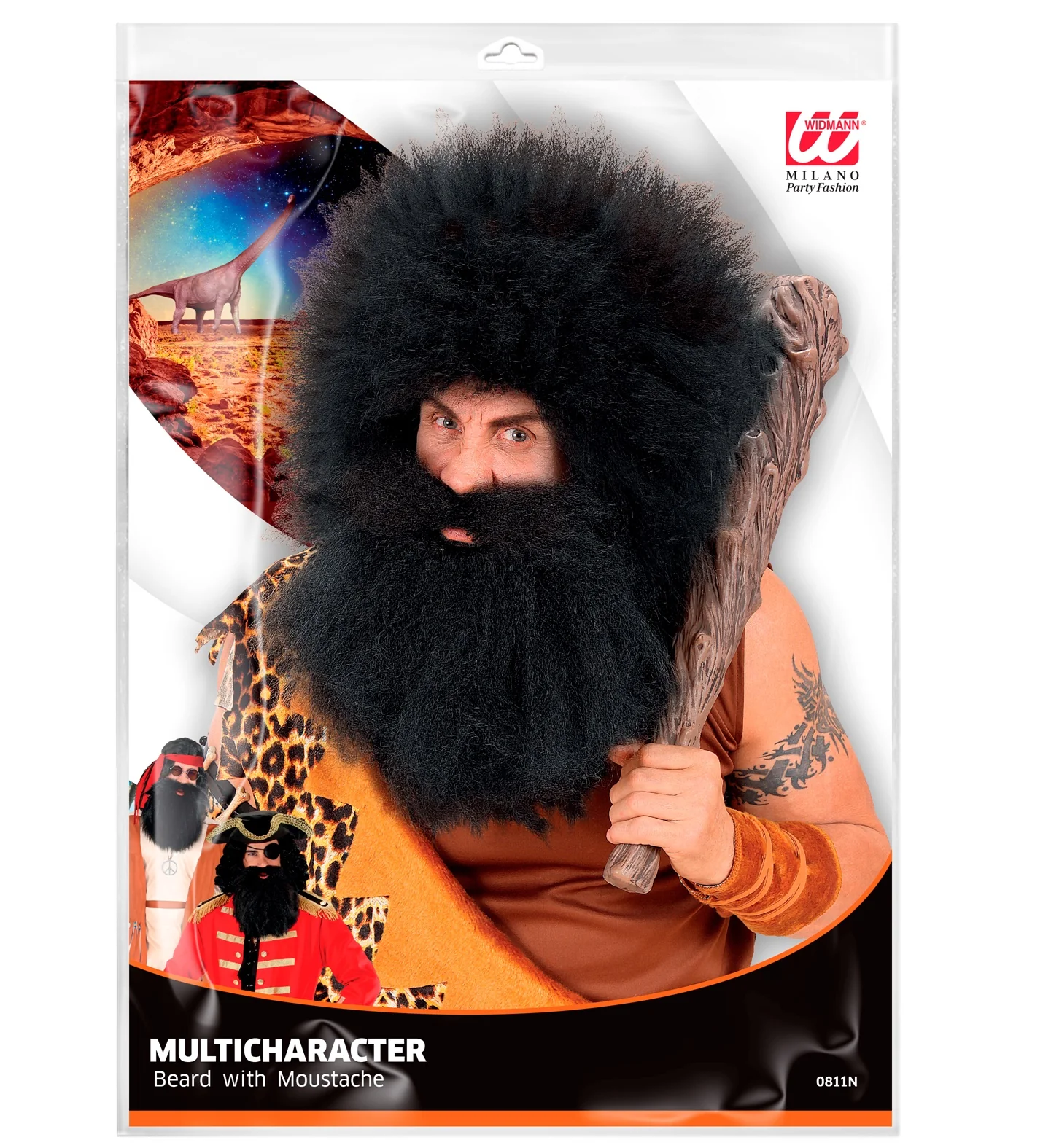baard holbewoner zwart - Image 5