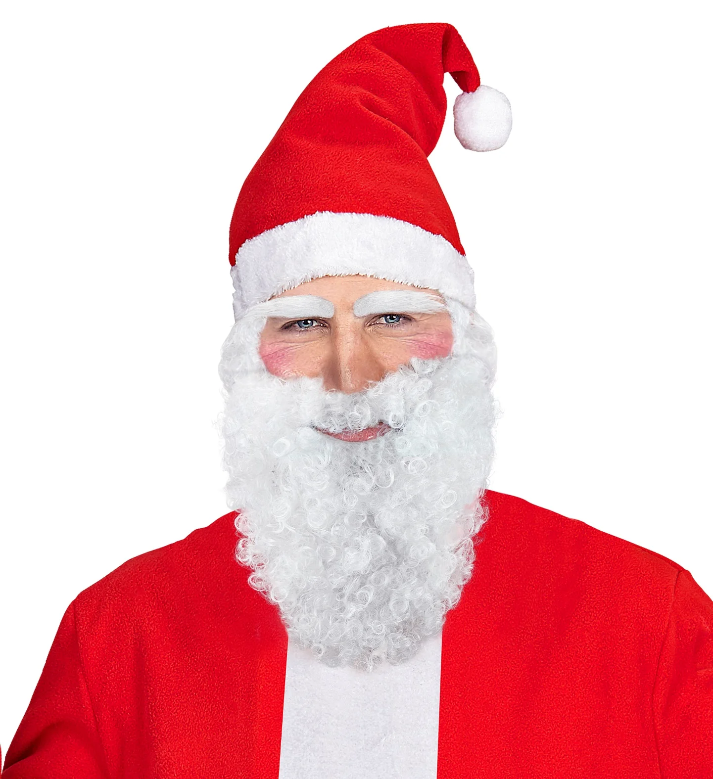 Baard kerstman met snor goedkoop - Image 2