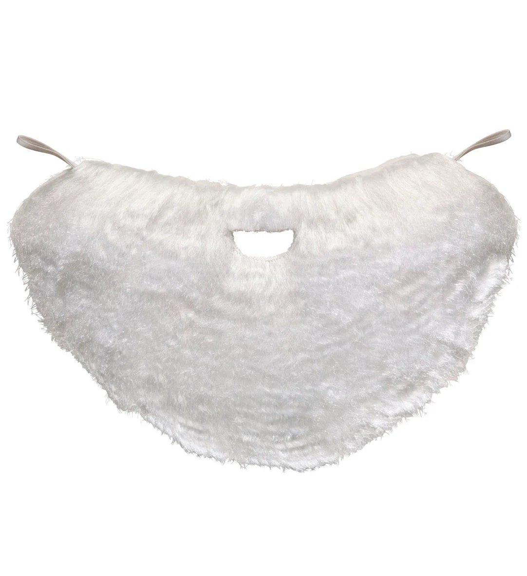 Witte baard met snor kerstman