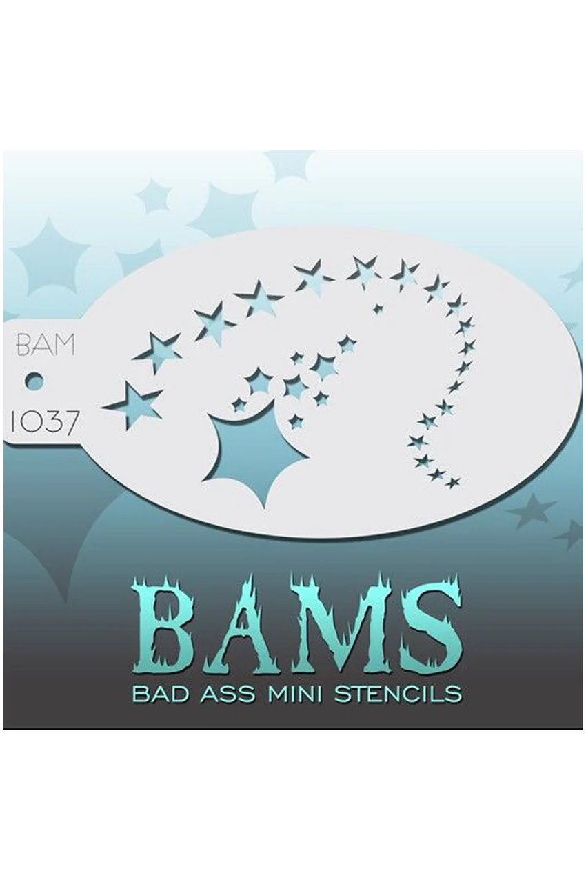 Bad Ass BAM Schmink sjabloon 1037