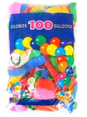Helium ballonnen 100 x assortie mt 12 - Image 2